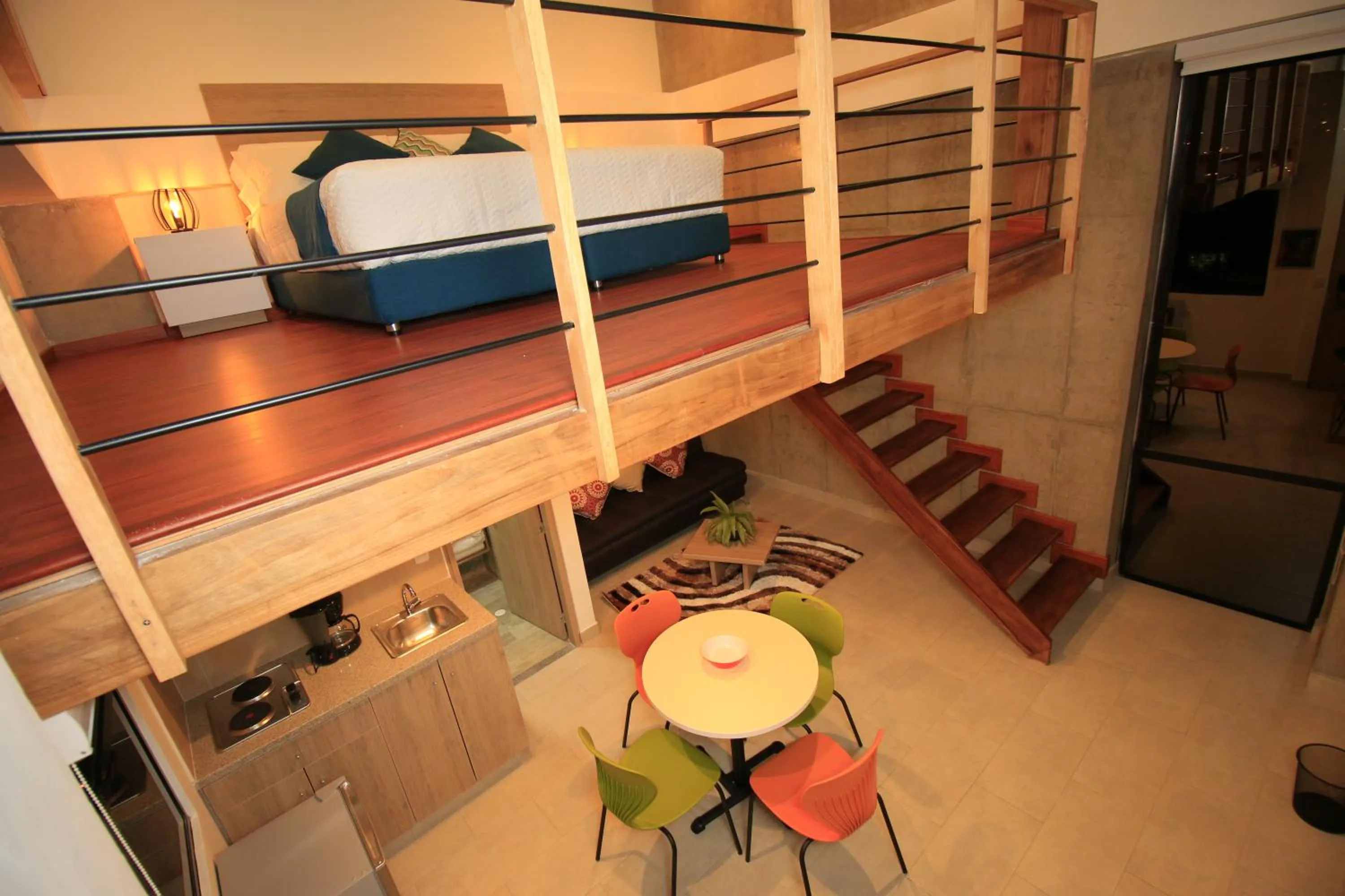 Dining area in Normandía Tower