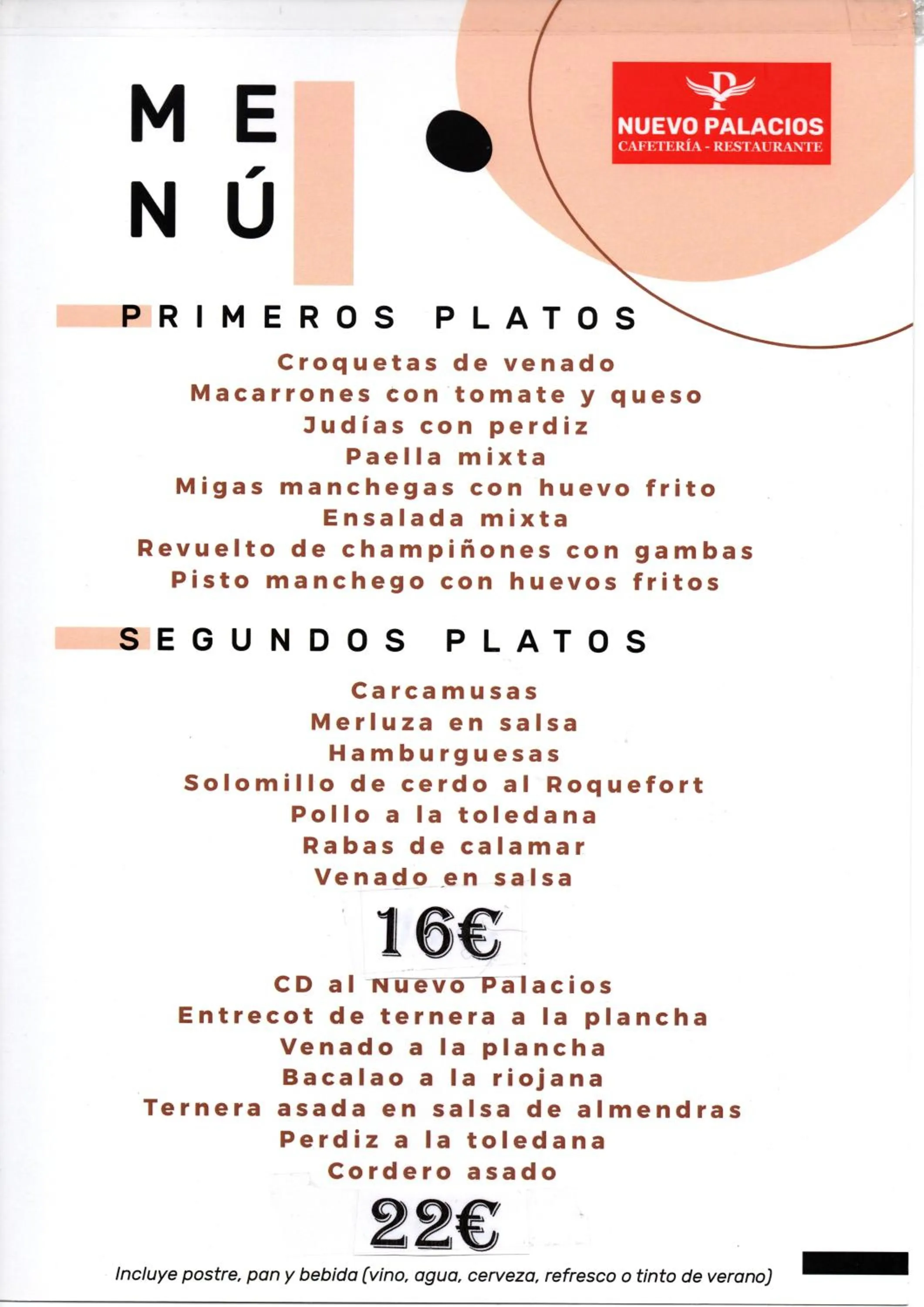 Restaurant/places to eat in ToledoRooms Palacios