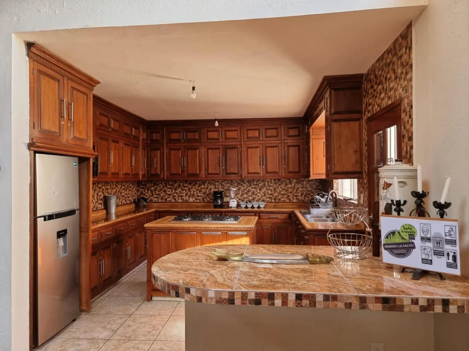 Kitchen or kitchenette in Real de Corralejo