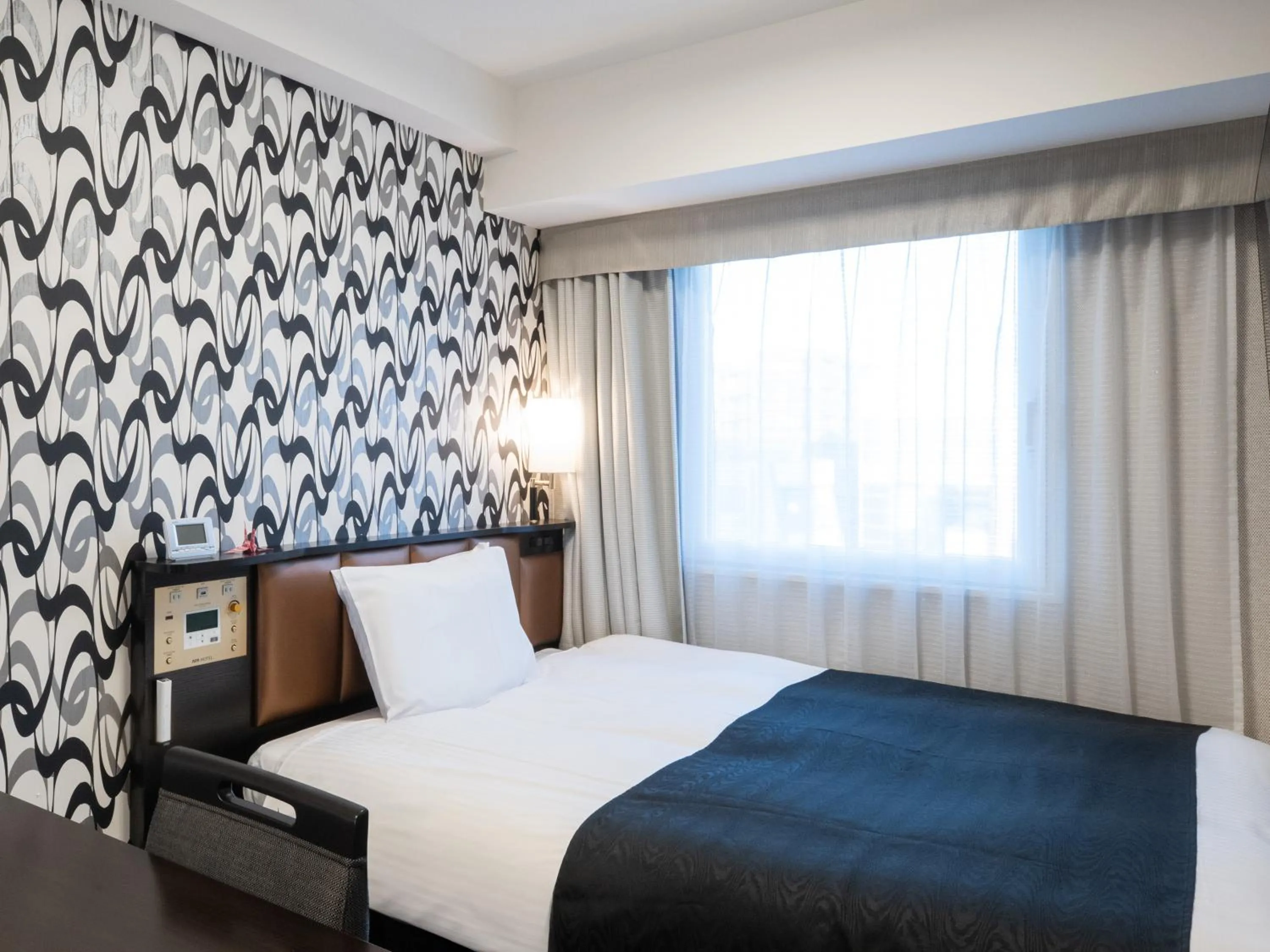 Photo of the whole room, Bed in APA Hotel Akihabara Ekihigashi