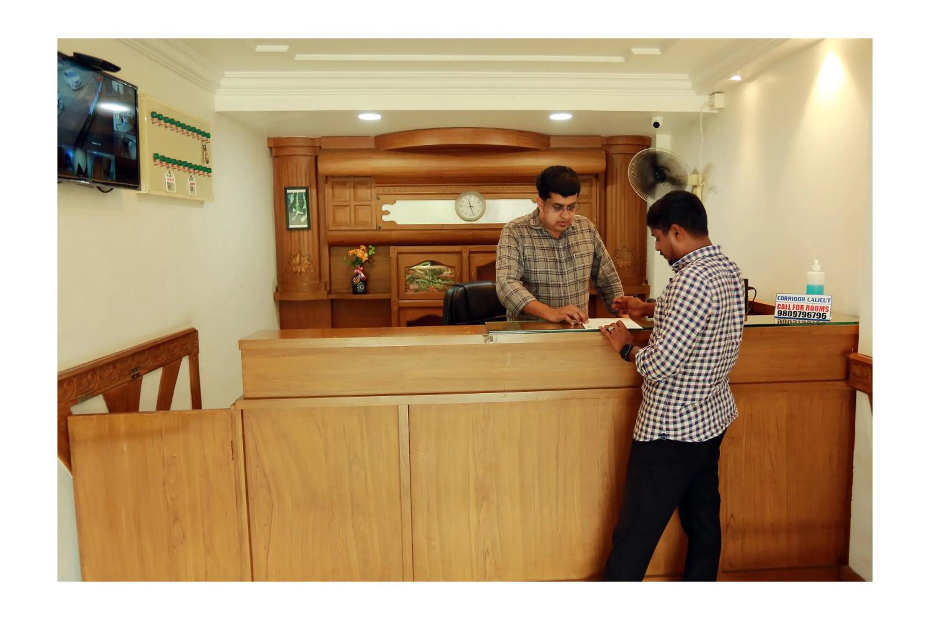 Staff in CORRIDOR CALICUT Airport Hotel