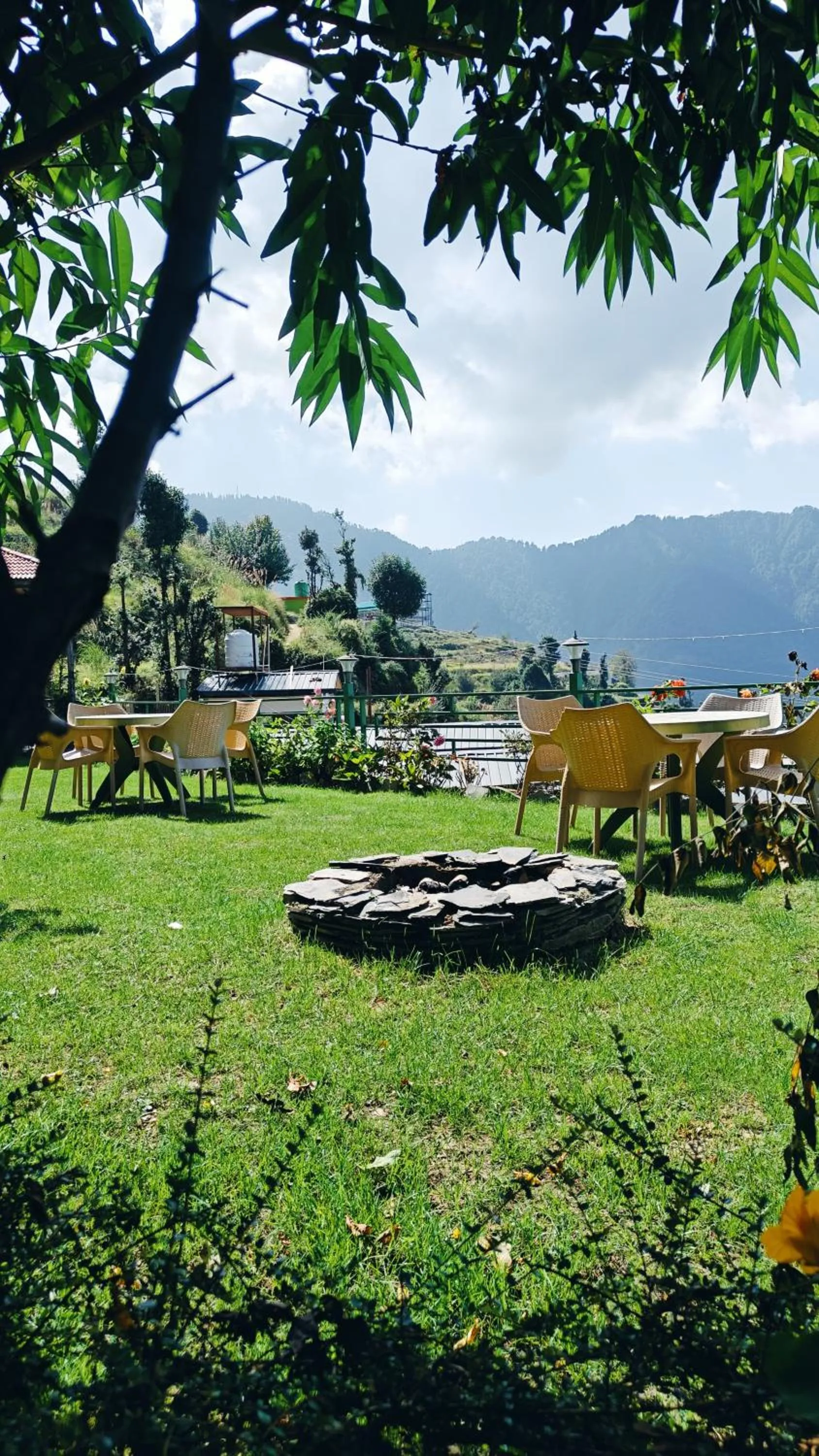 Garden in Hotel Alpine Musk