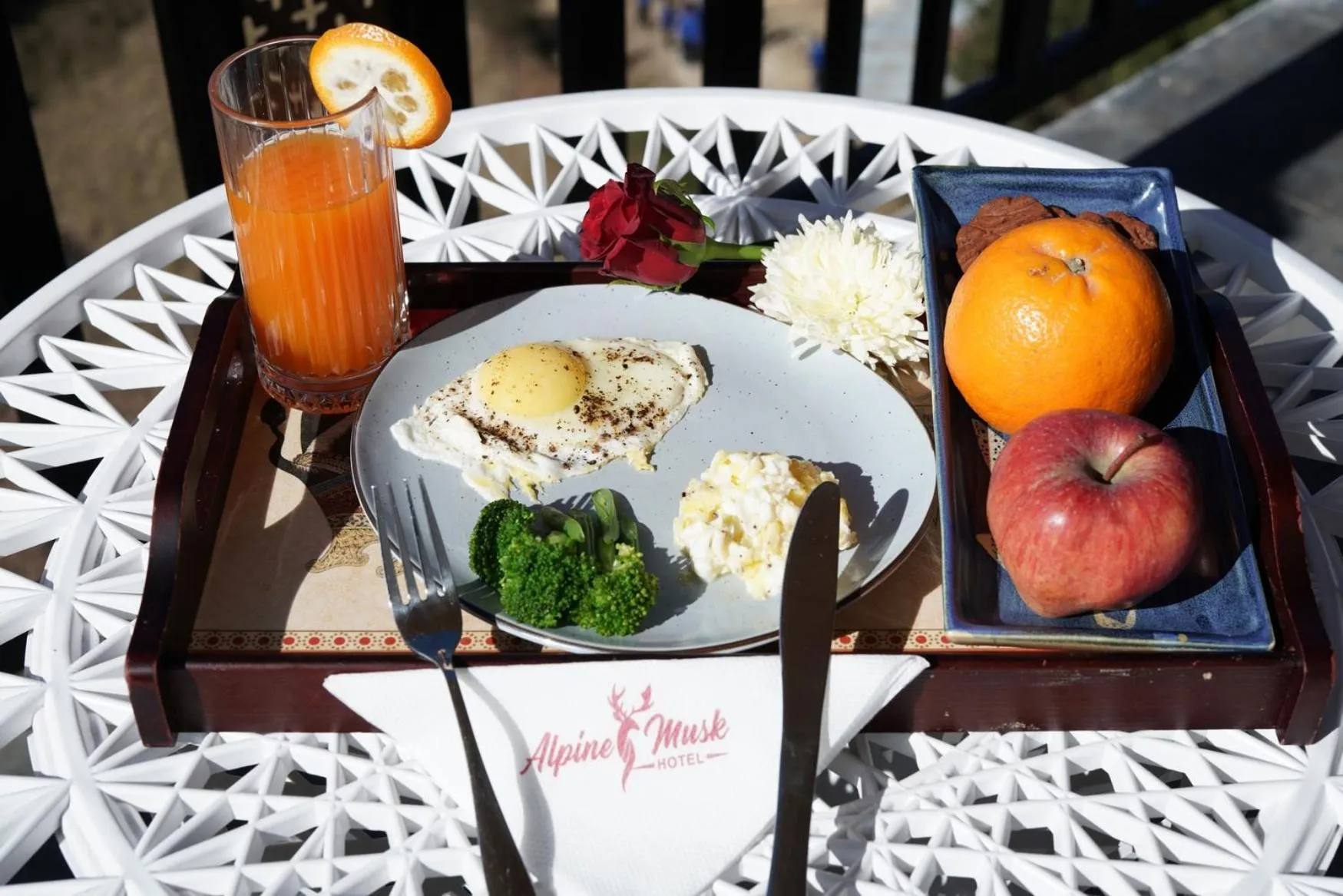 Food in Hotel Alpine Musk