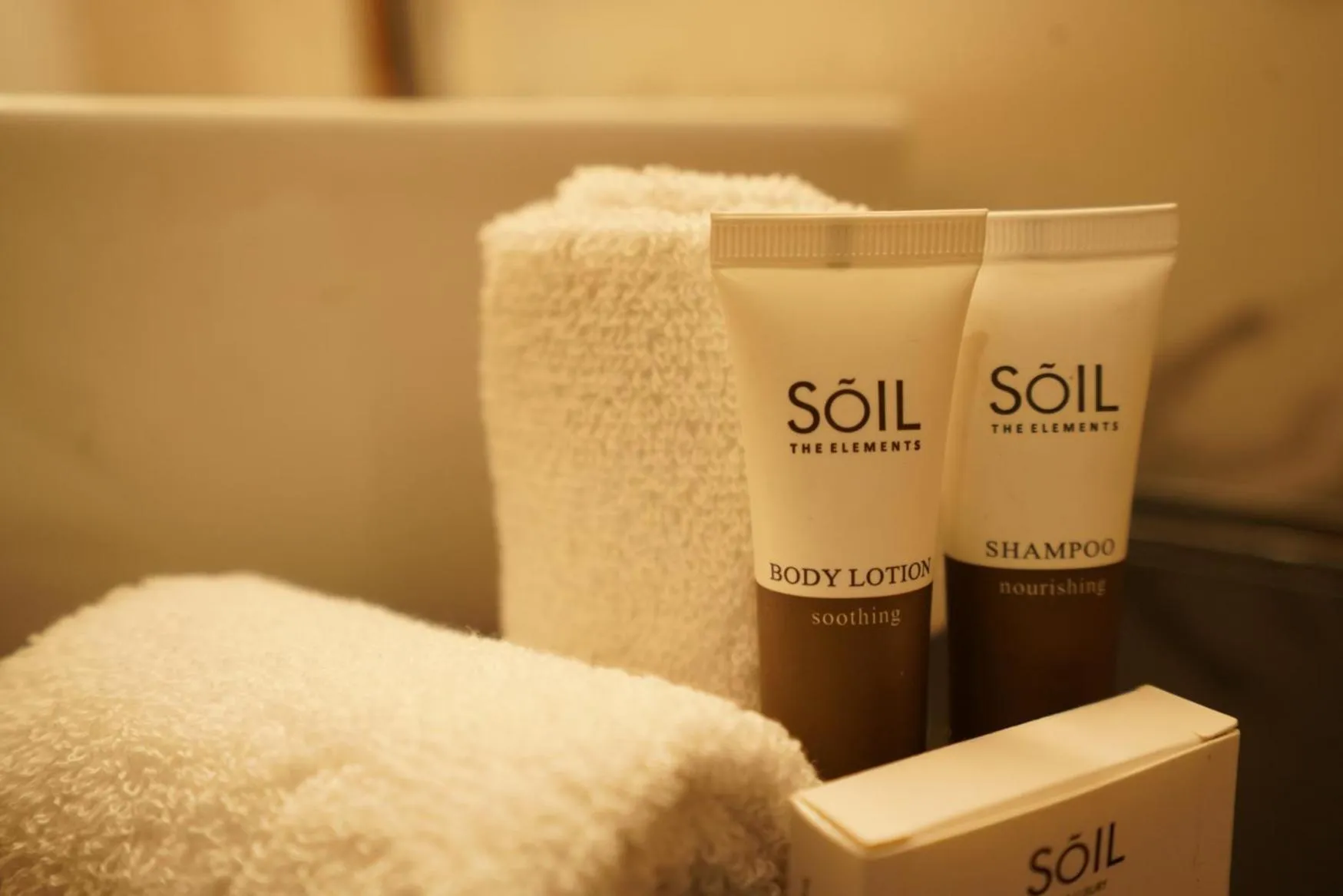 Text overlay in Hotel Alpine Musk