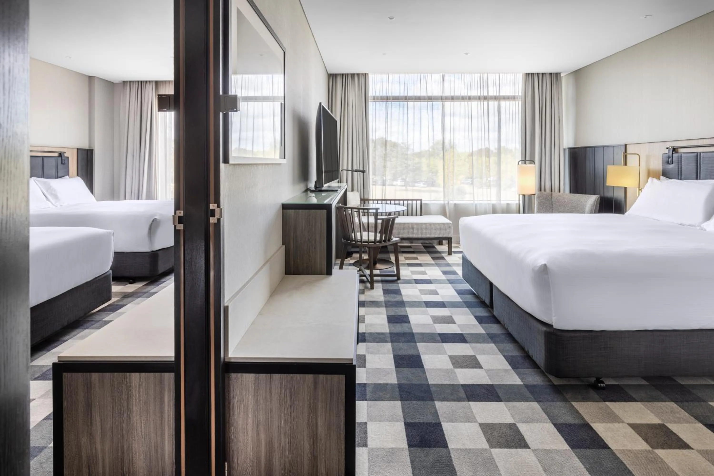 Bed in DoubleTree By Hilton Auckland Karaka