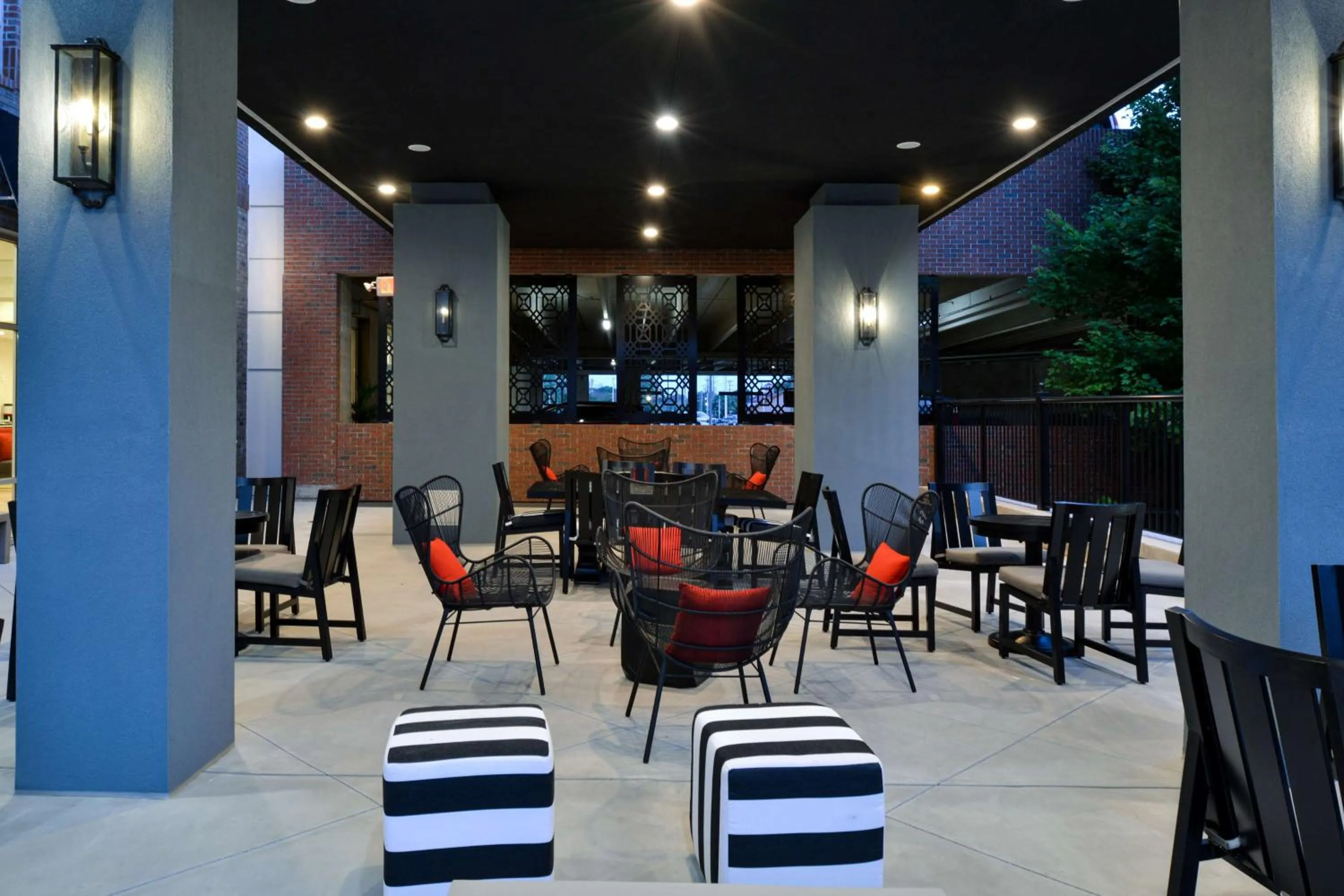 Patio in Hampton Inn & Suites Greensboro Downtown, Nc