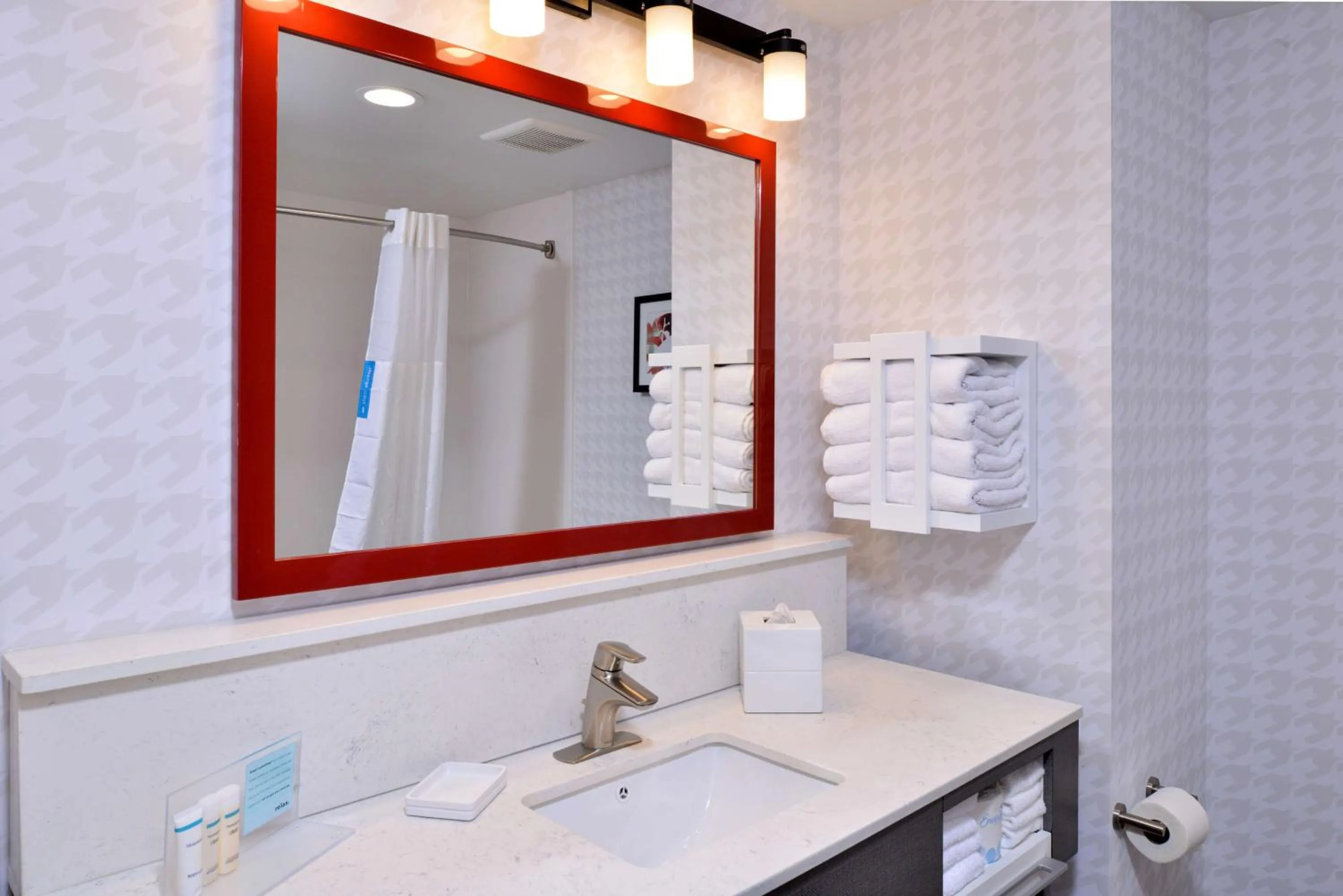 Bathroom in Hampton Inn & Suites Greensboro Downtown, Nc