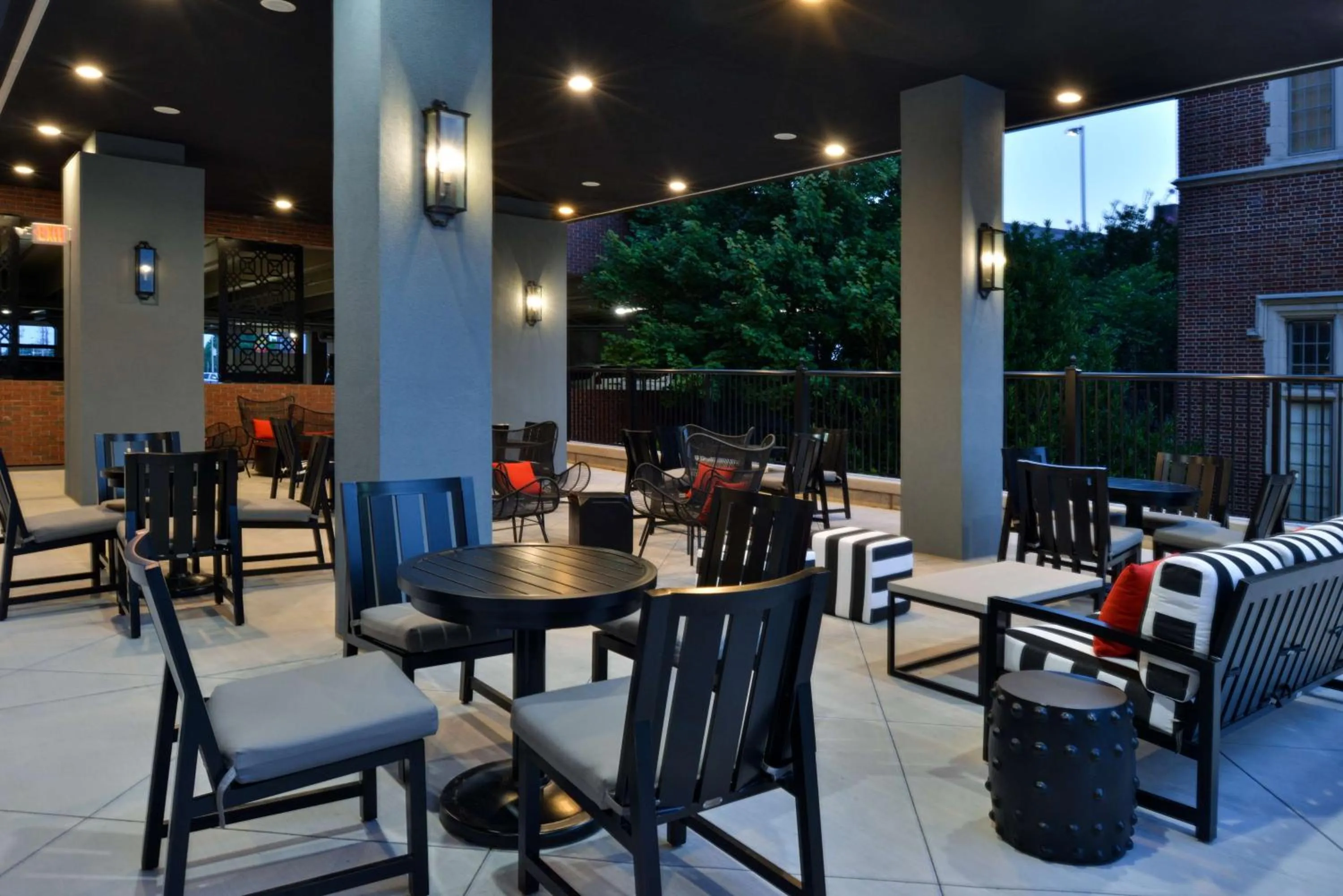 Patio in Hampton Inn & Suites Greensboro Downtown, Nc