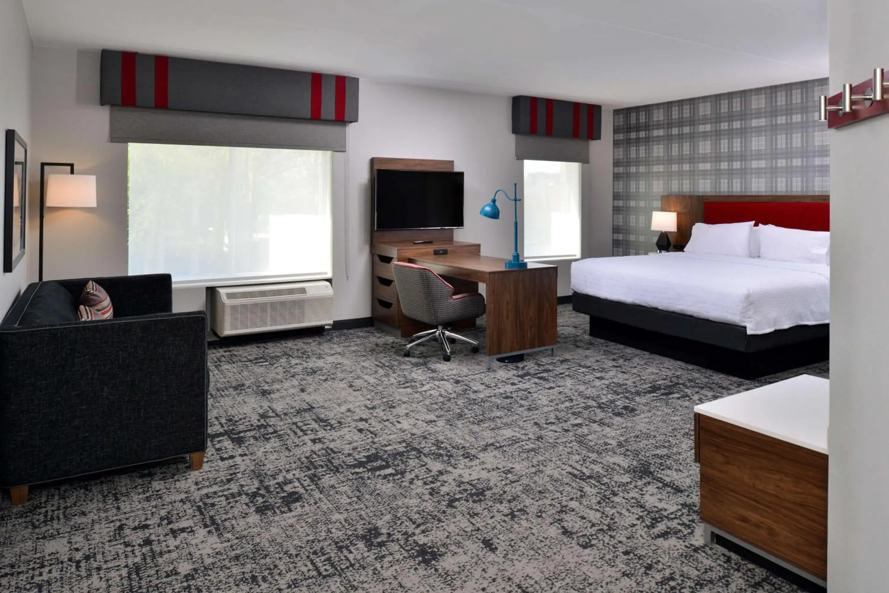 King Studio Suite with City View in Hampton Inn & Suites Greensboro Downtown, Nc King Studio Suite with City View in Hampton Inn & Suites Greensboro Downtown, Nc