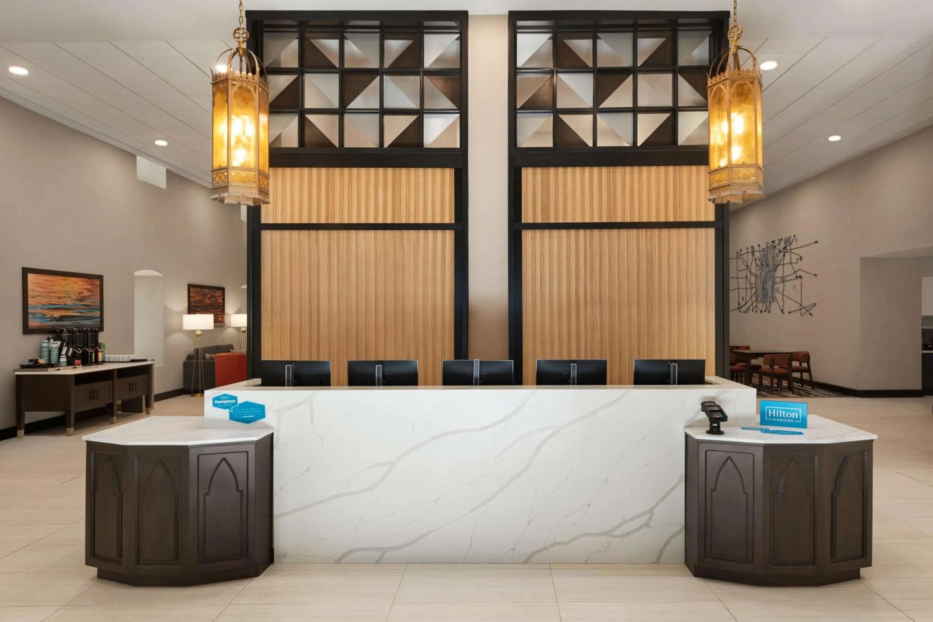 Lobby or reception in Homewood Suites by Hilton Indianapolis Downtown IUPUI