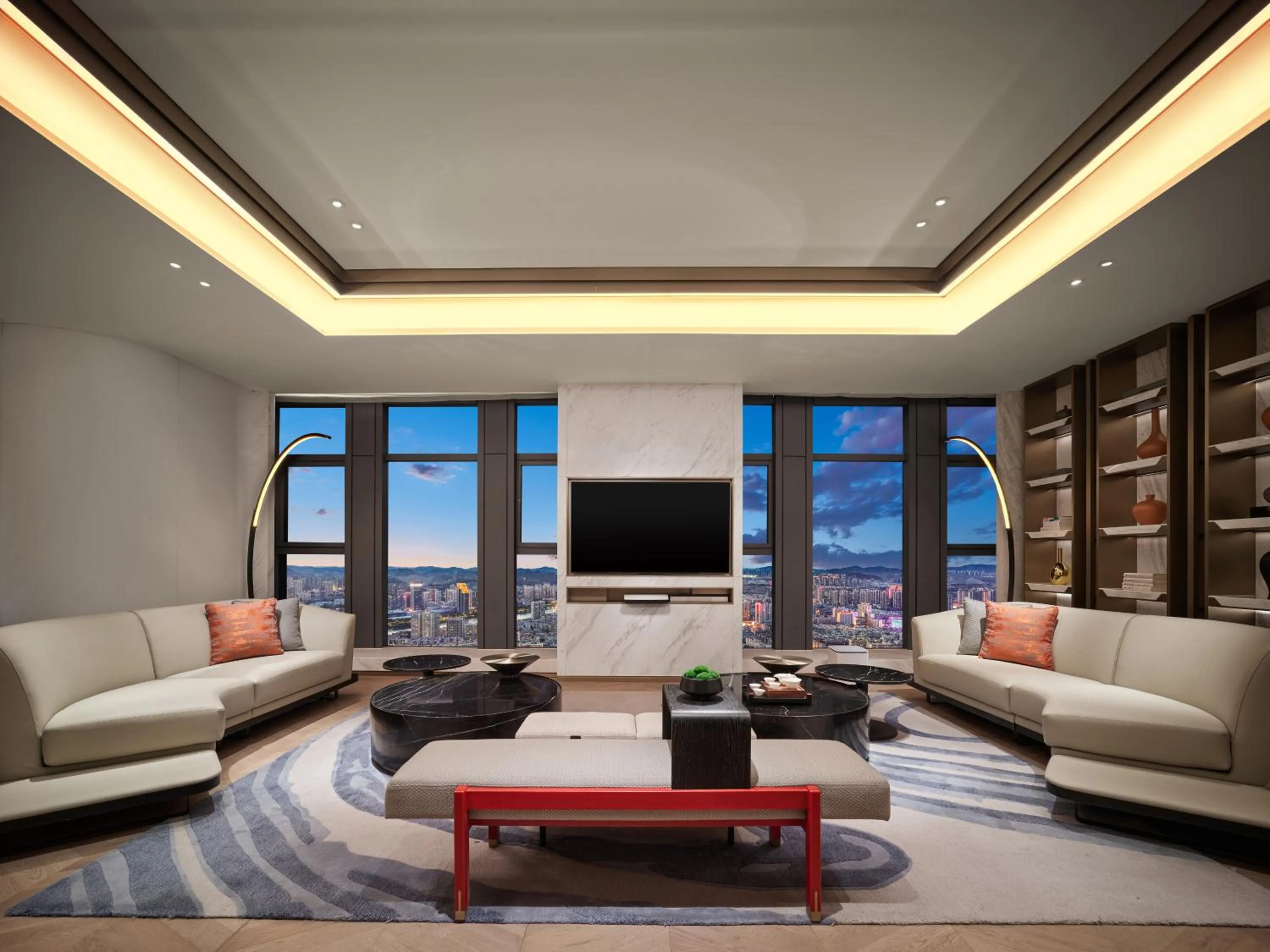 Living room in Hilton Lanzhou City Center