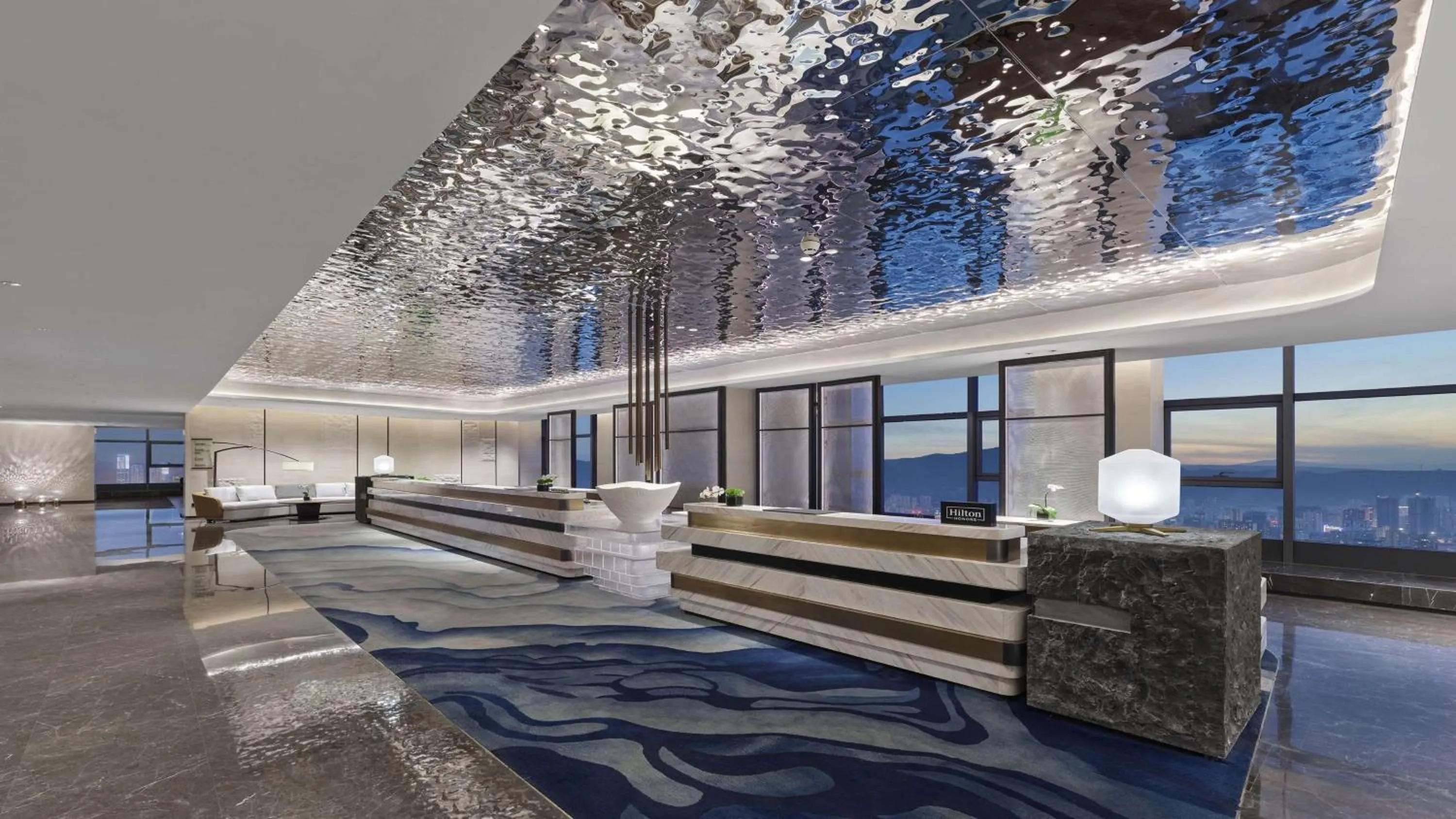 Lobby or reception in Hilton Lanzhou City Center
