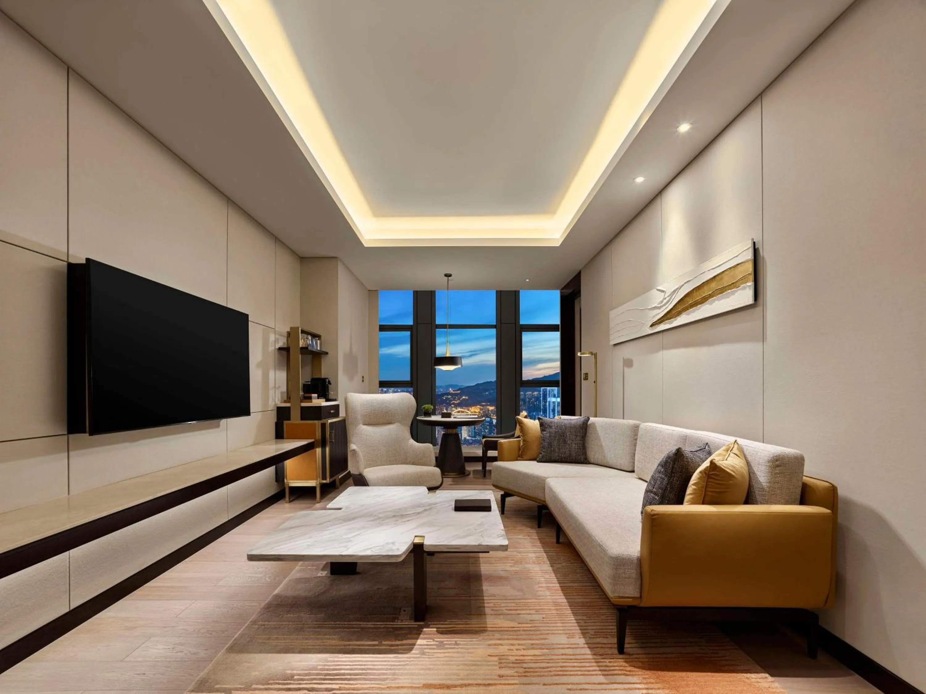 Living room in Hilton Lanzhou City Center