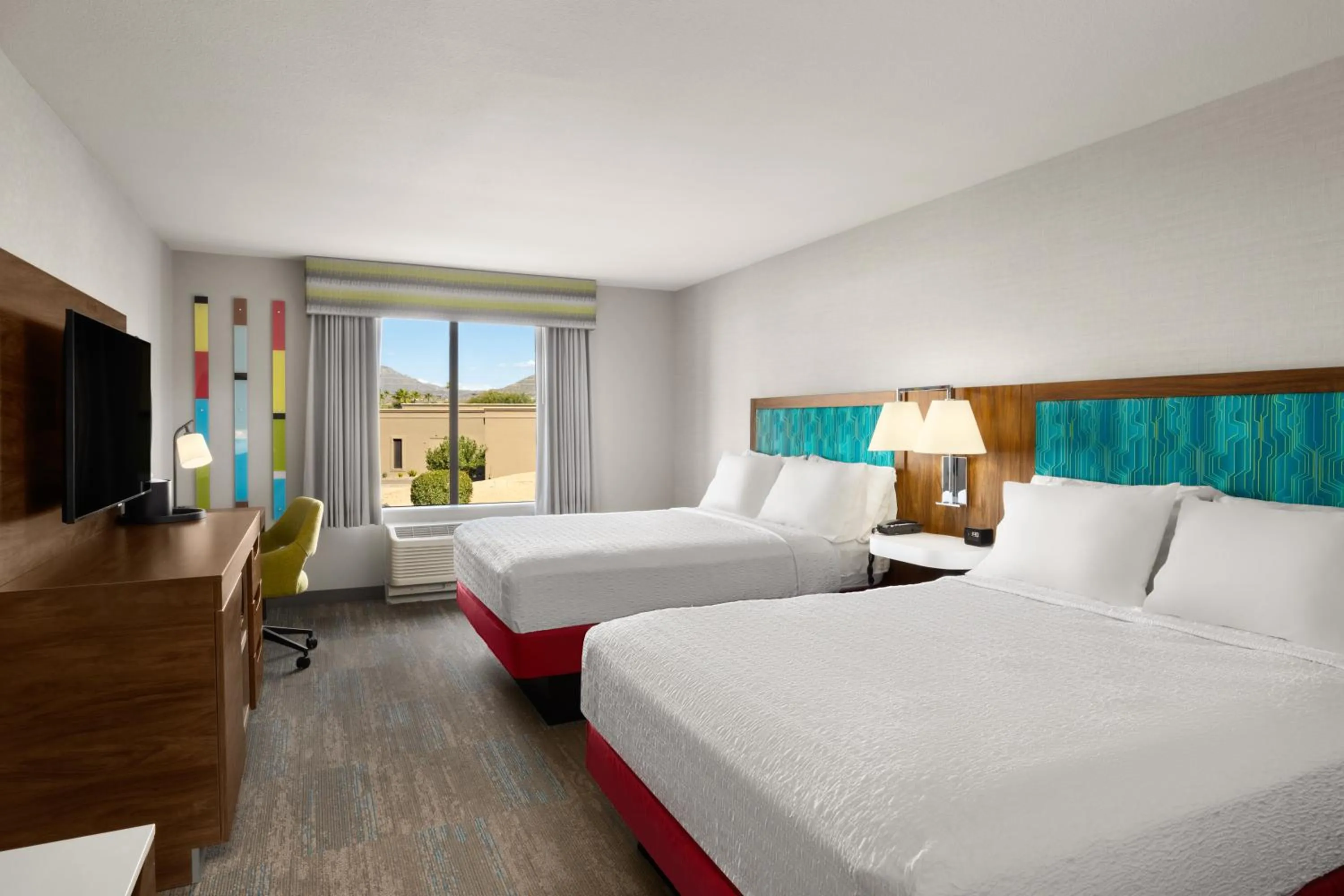 Bed in Hampton Inn Carefree, Az