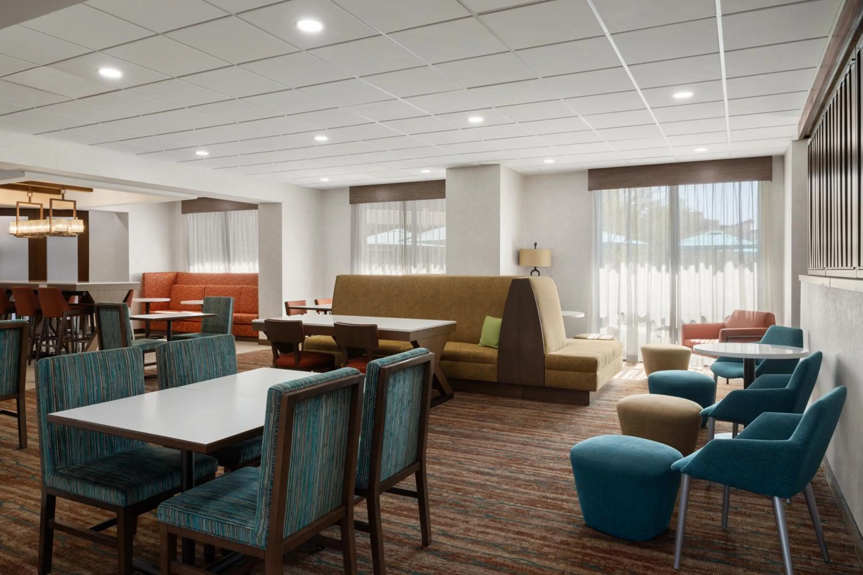 Seating area in Hampton Inn Carefree, Az