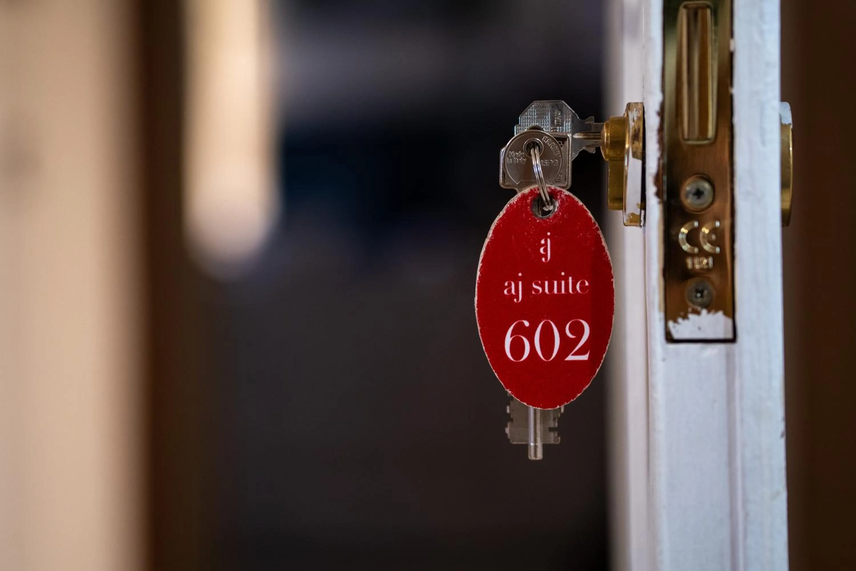 Property logo or sign in AJ Suite and Breakfast