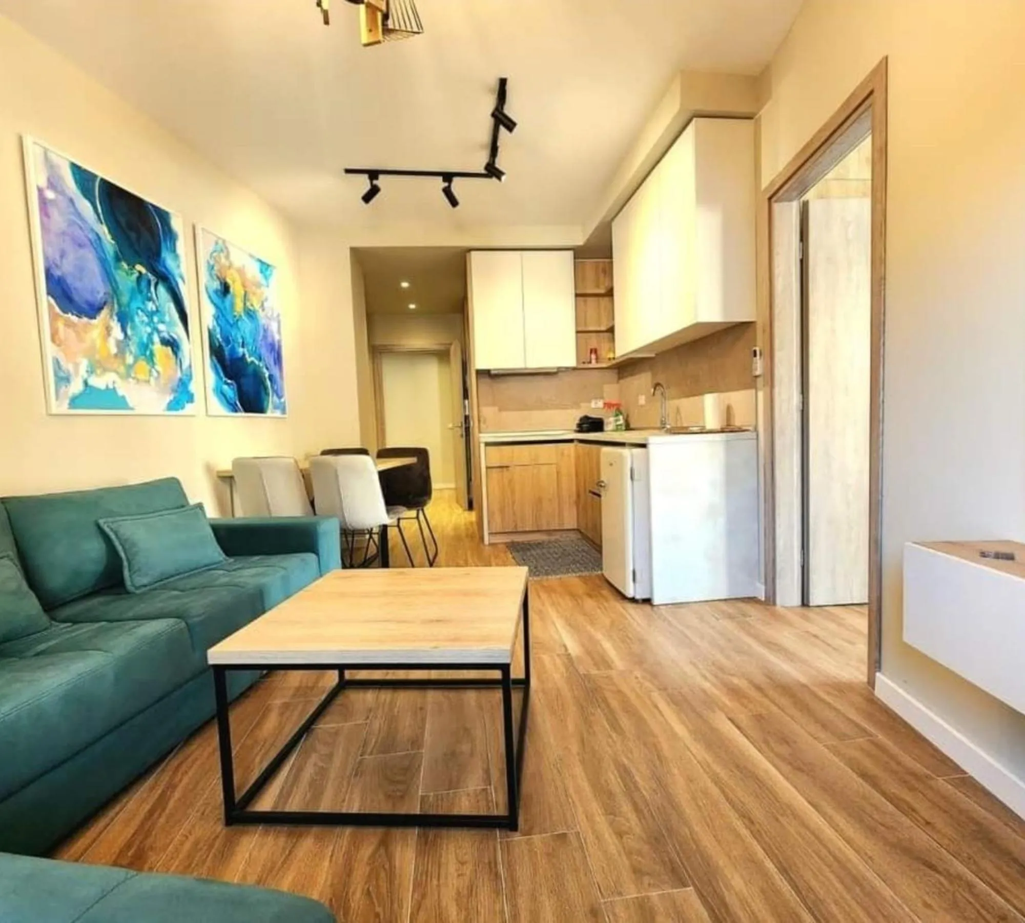 Living room in Joanna Suites