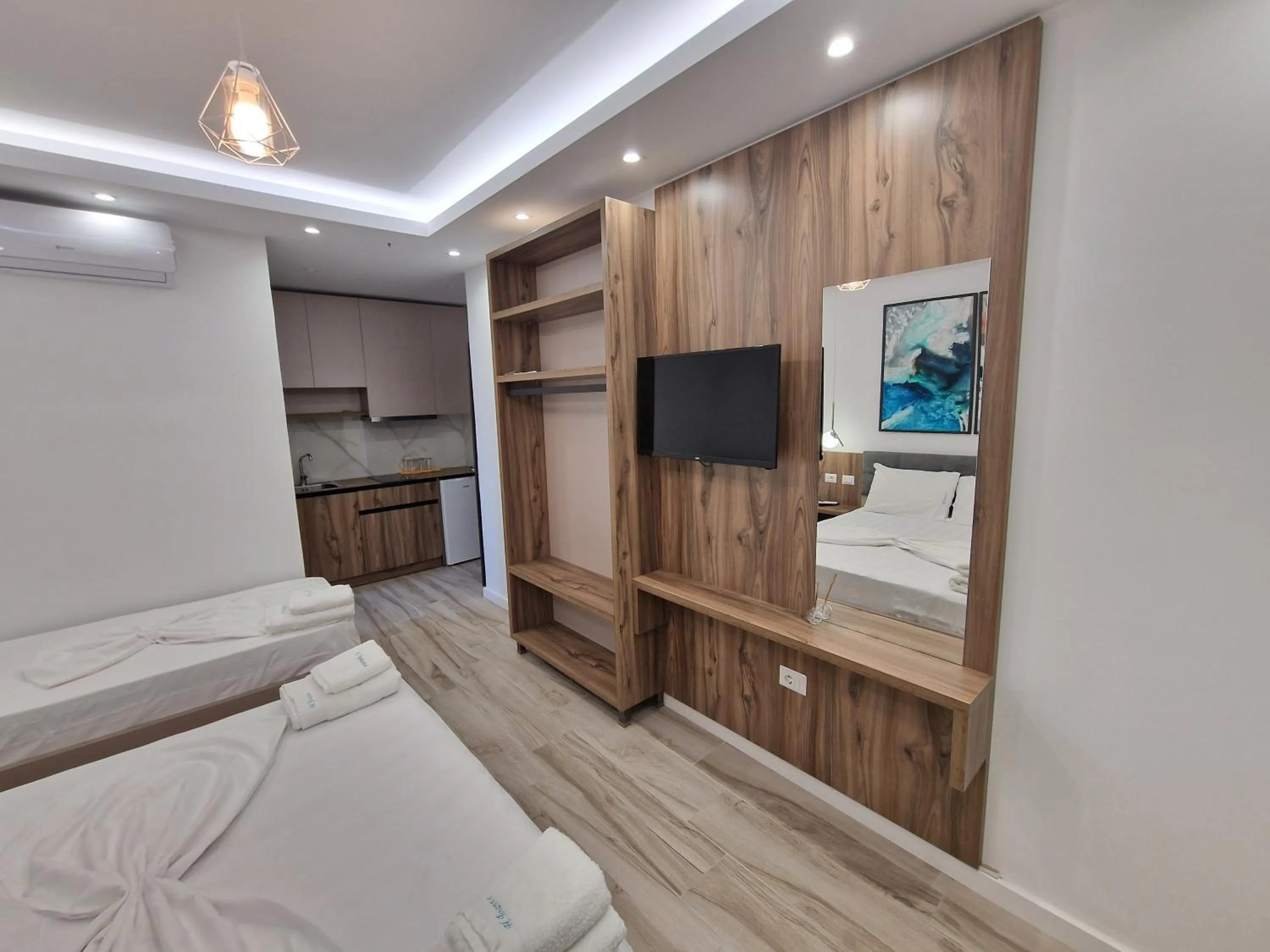 Bed in Joanna Suites