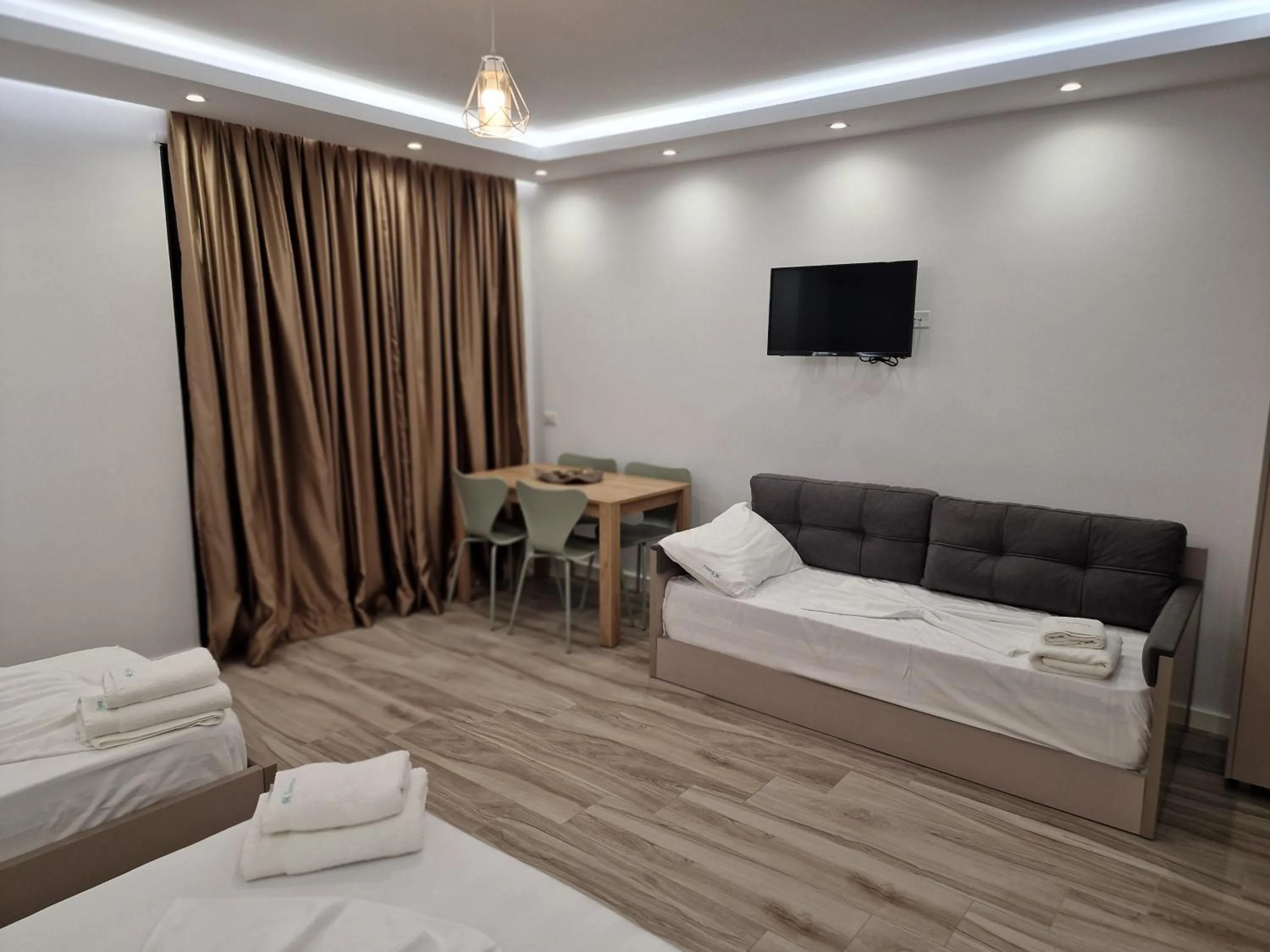 Photo of the whole room, Bed in Joanna Suites