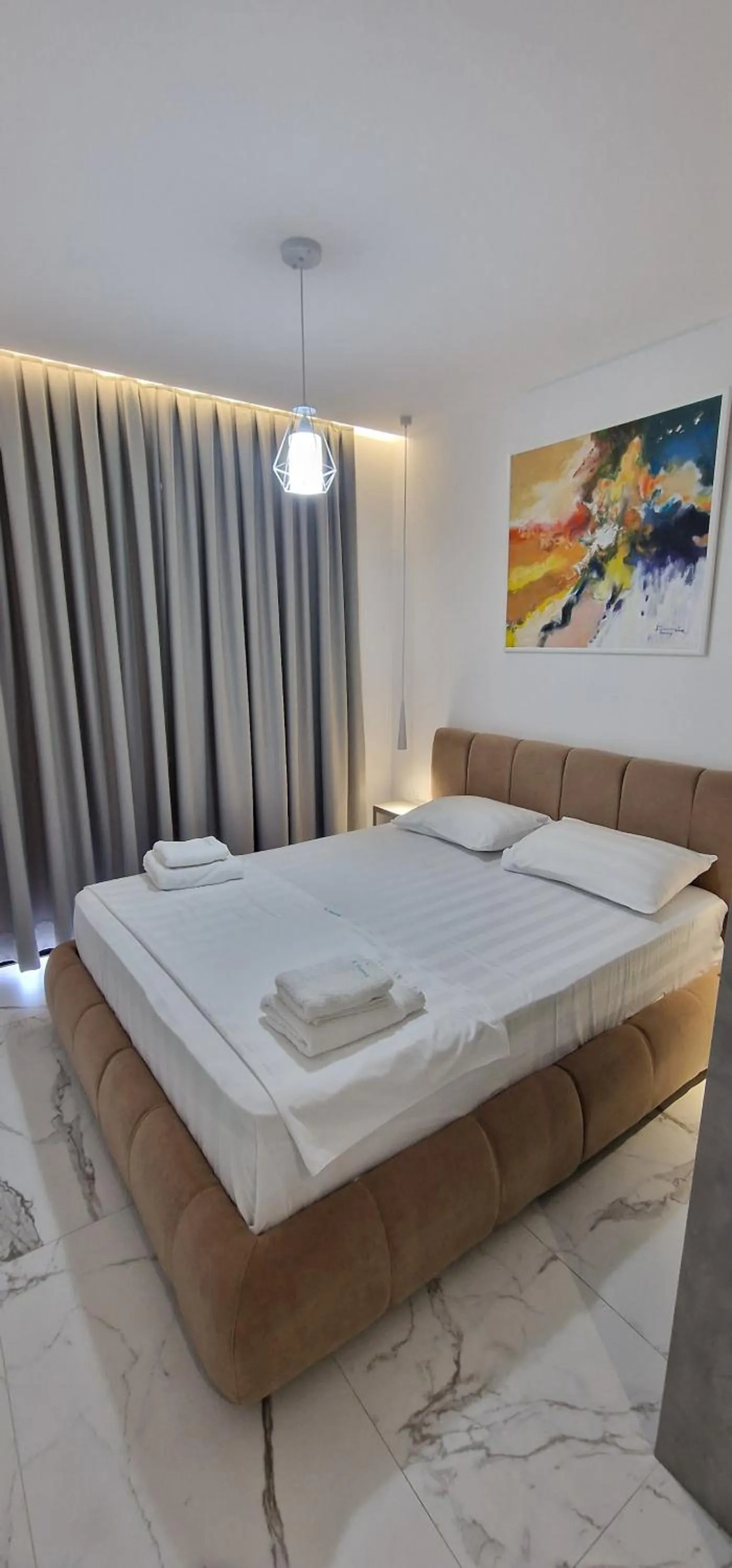 Bed in Joanna Suites