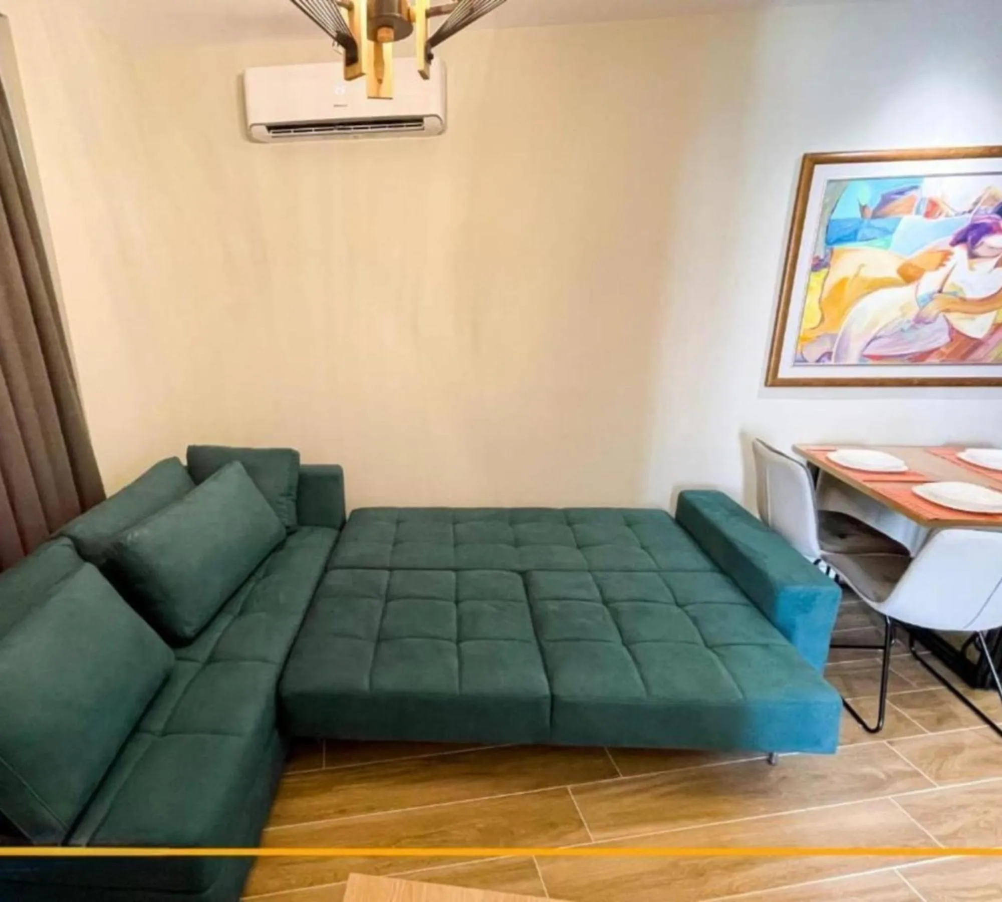 Living room in Joanna Suites