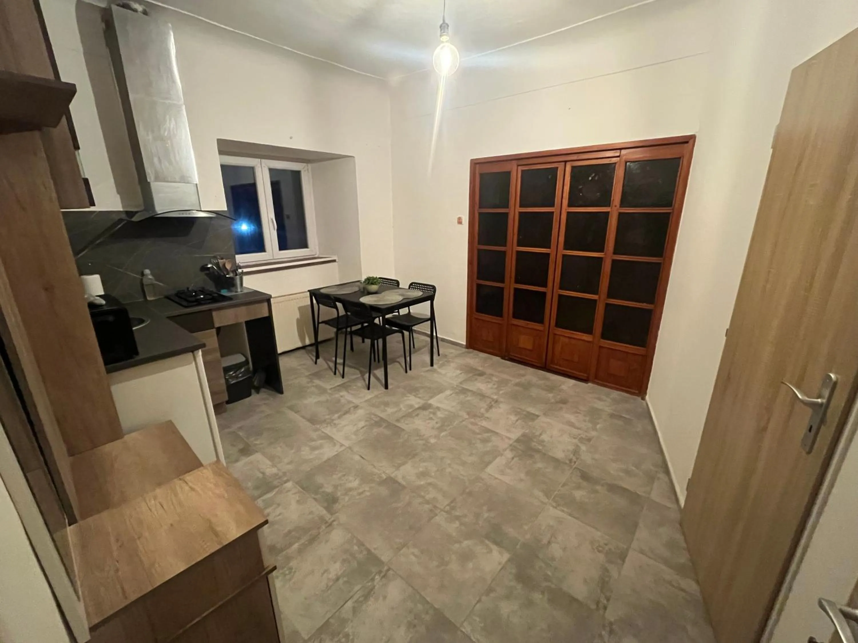 Kitchen or kitchenette in H@M Penzion