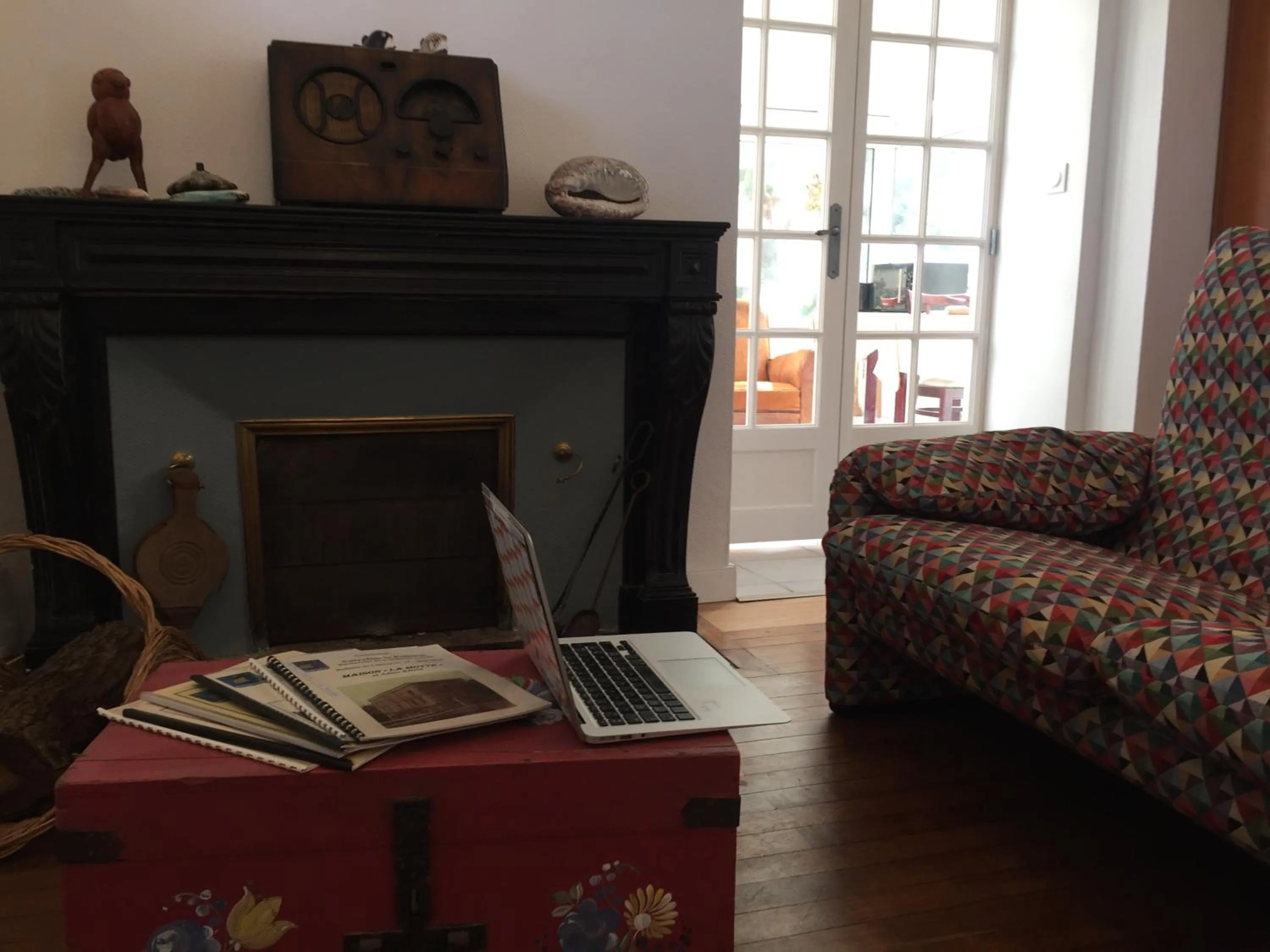 Decorative detail in La Houache Chambres d'Hôtes