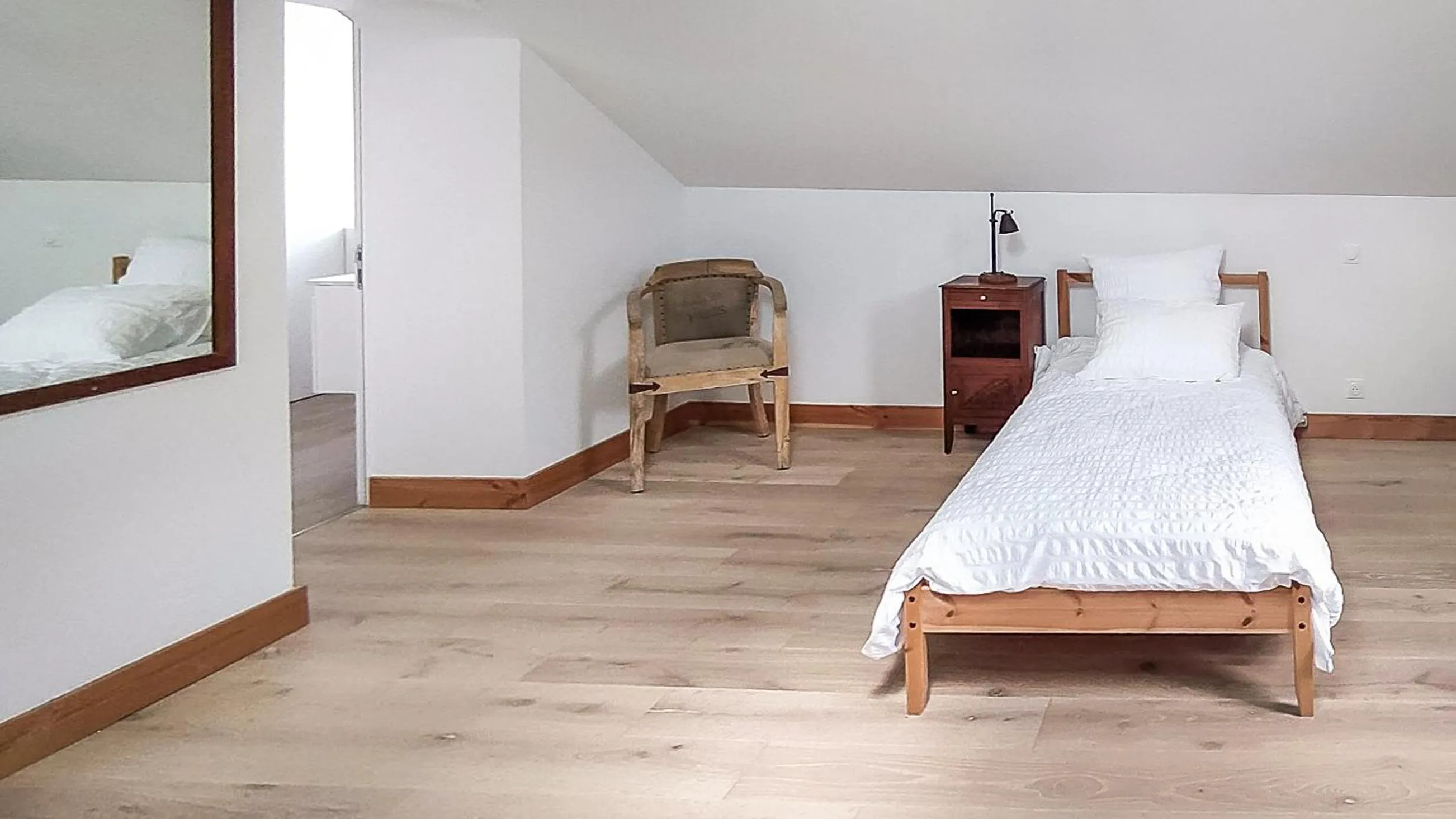 Bed in La Houache Chambres d'Hôtes