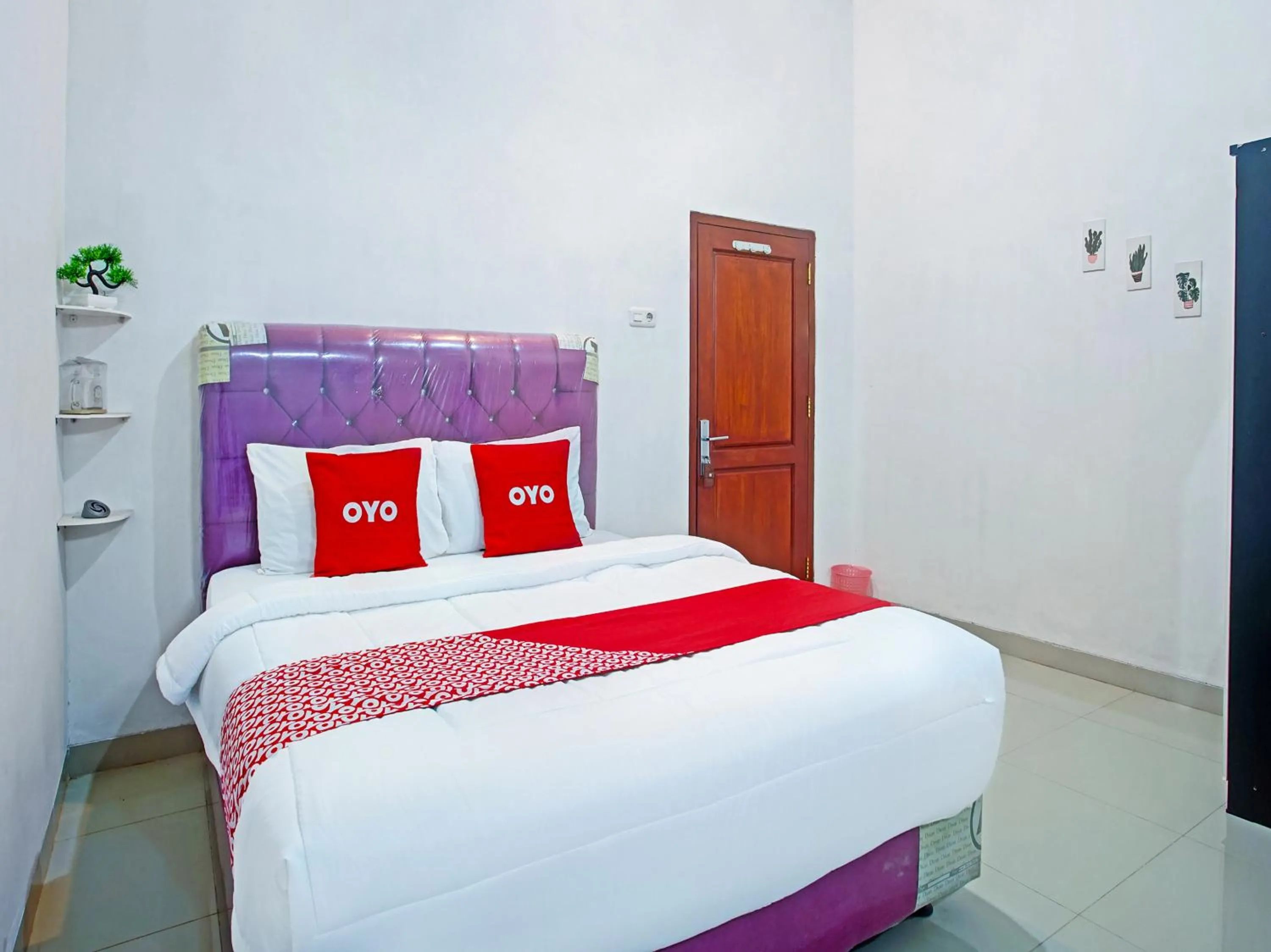 Bedroom, Bed in OYO Life 90587 Domen Homestay Syariah