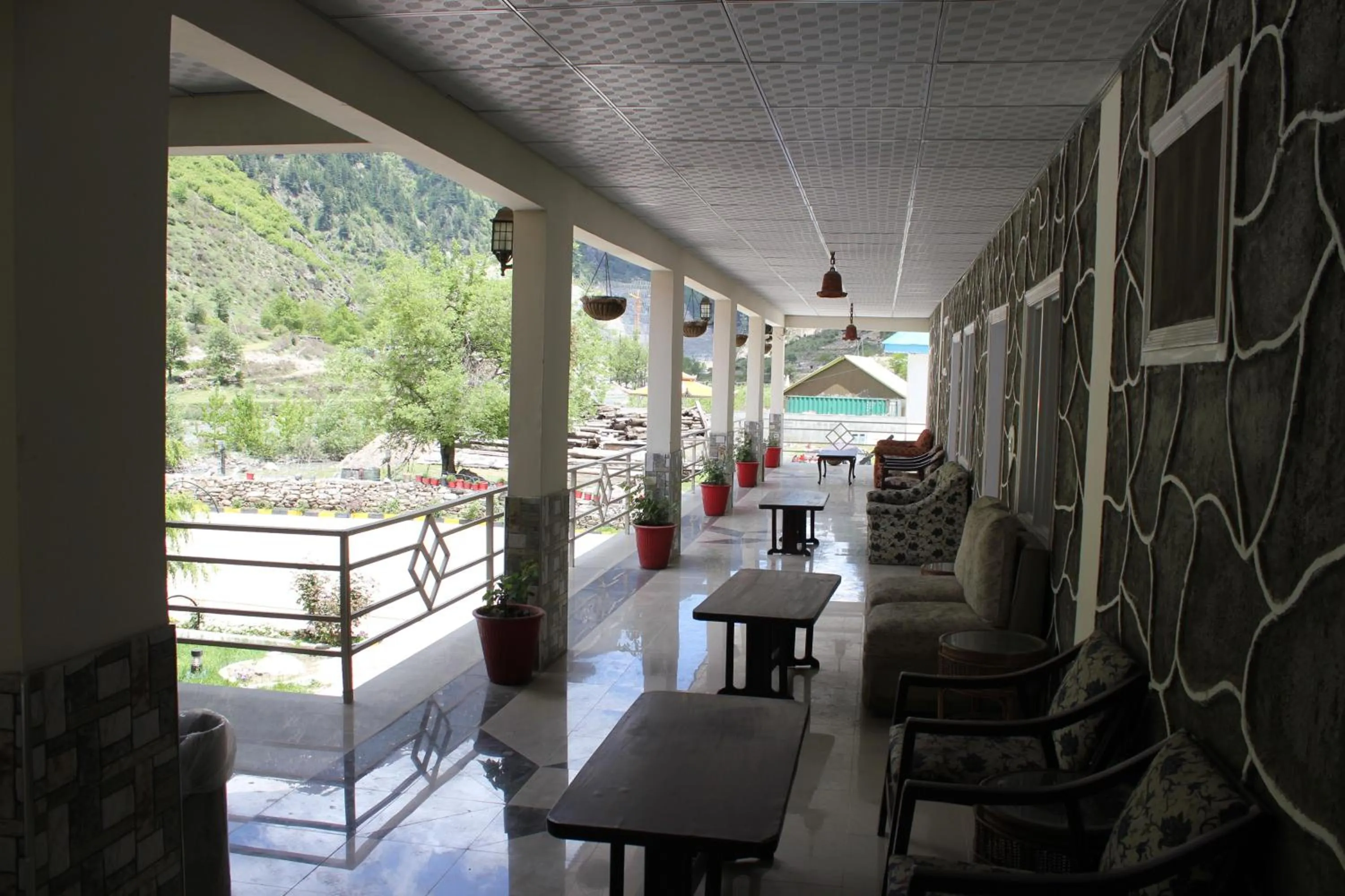 Balcony/Terrace in Parhena Cottages Bella Naran