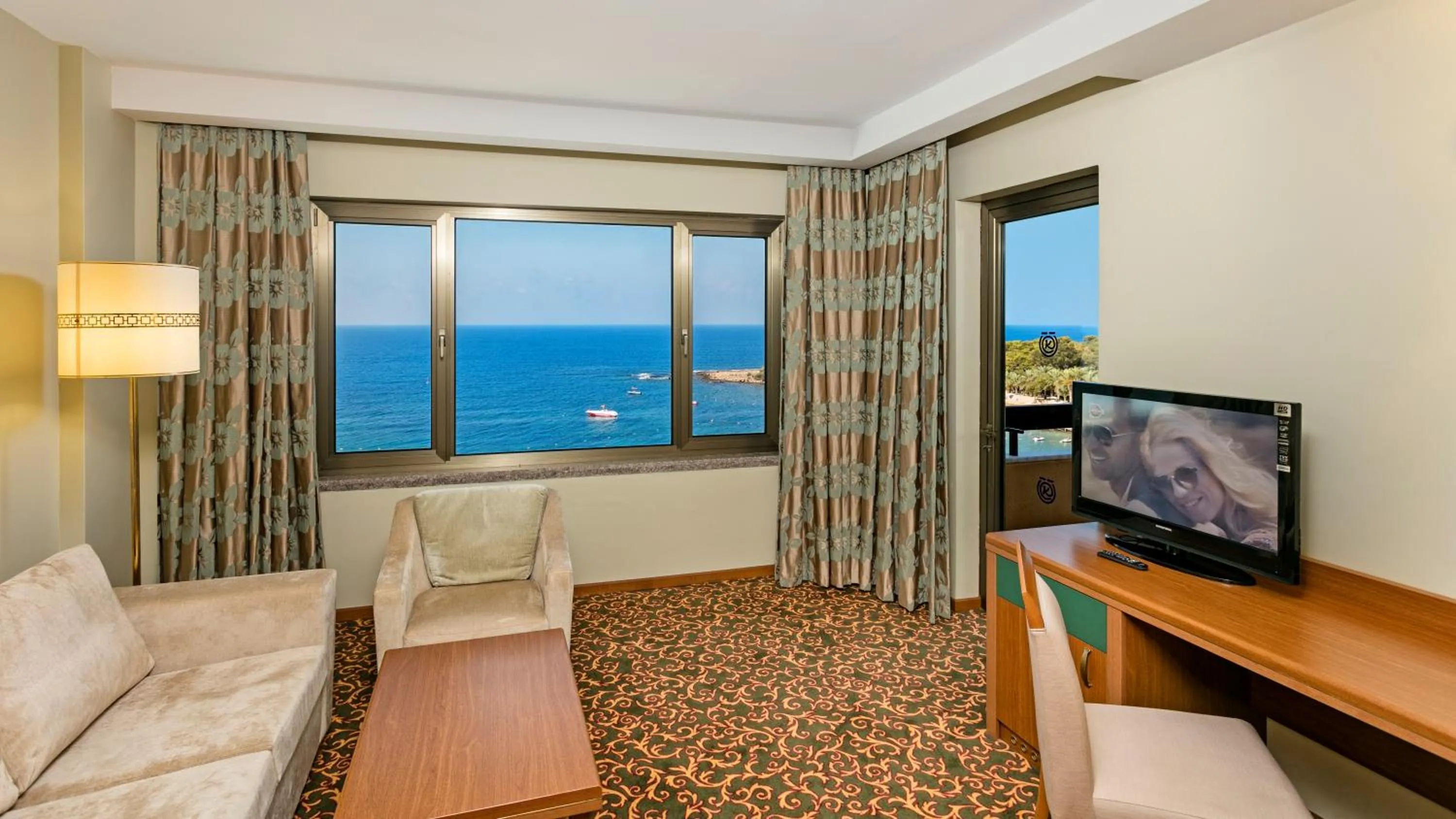 Living room in Özkaymak Select Resort