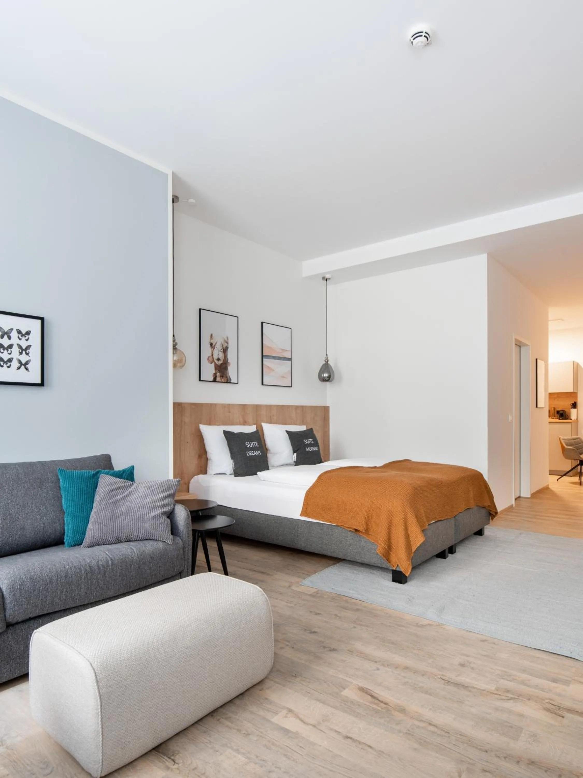 Bed in Limehome Bamberg Keßlerstraße