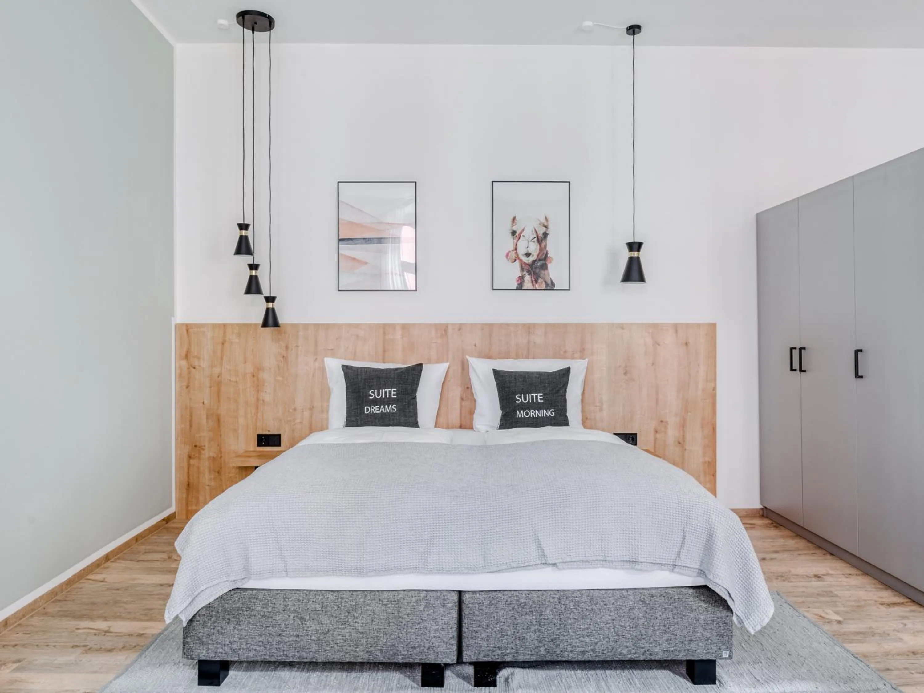 Bed in Limehome Bamberg Keßlerstraße