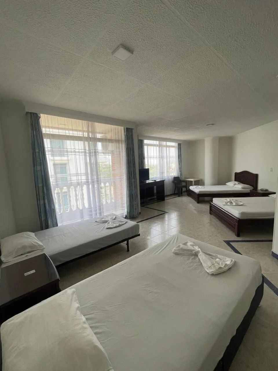 Bed in Zahira Hotel Melgar