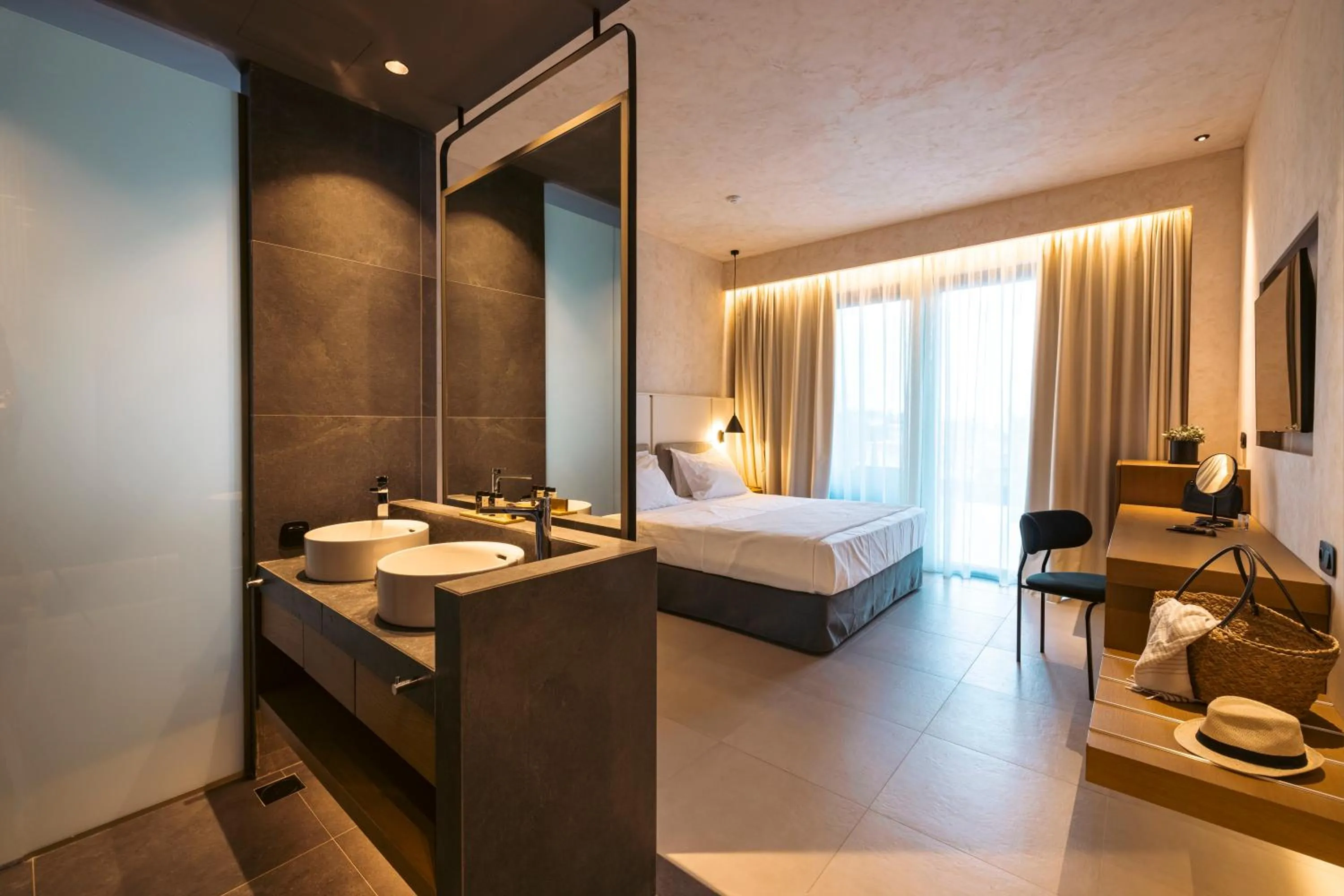 Bed in Anasa Luxury Resort