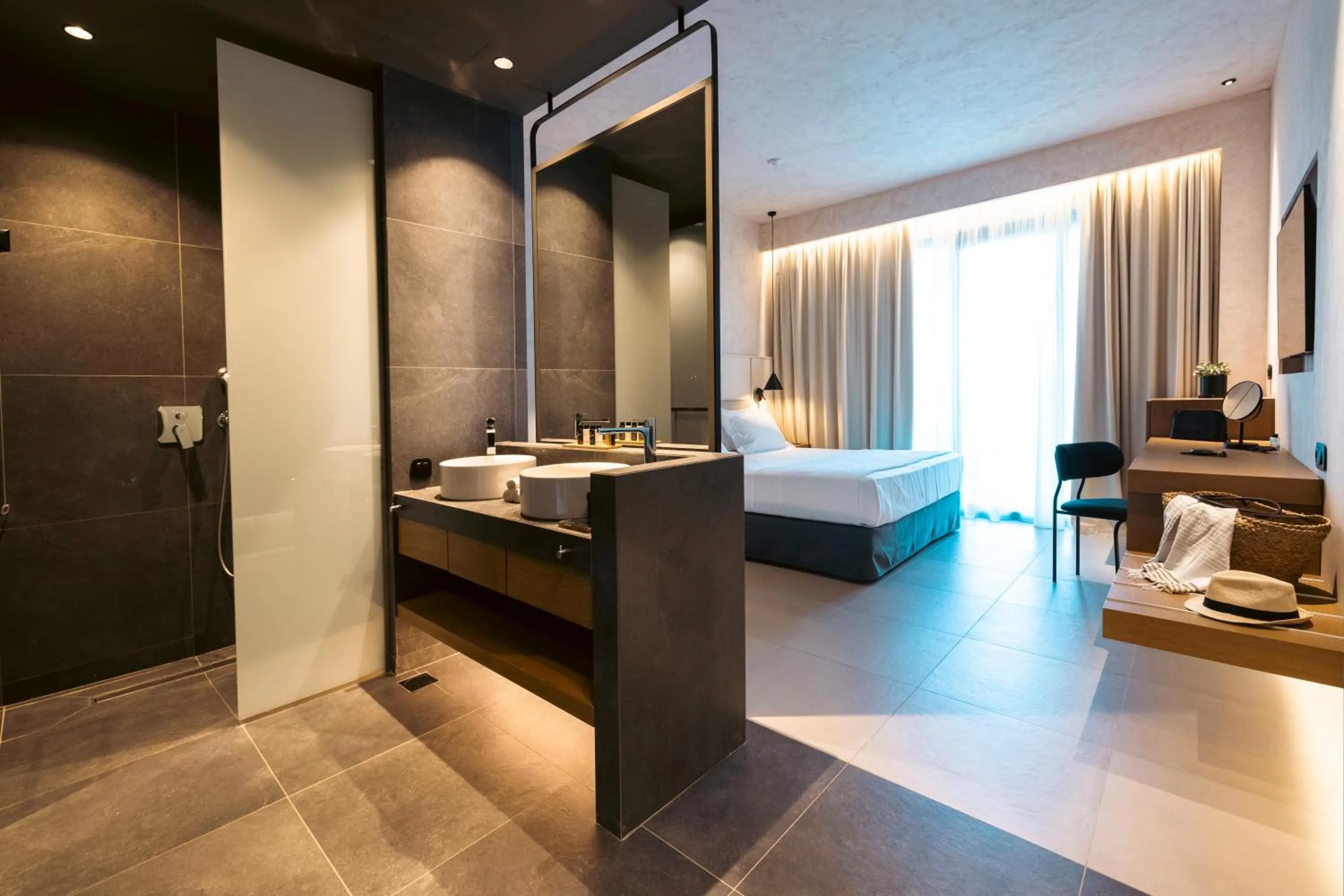 Bed in Anasa Luxury Resort