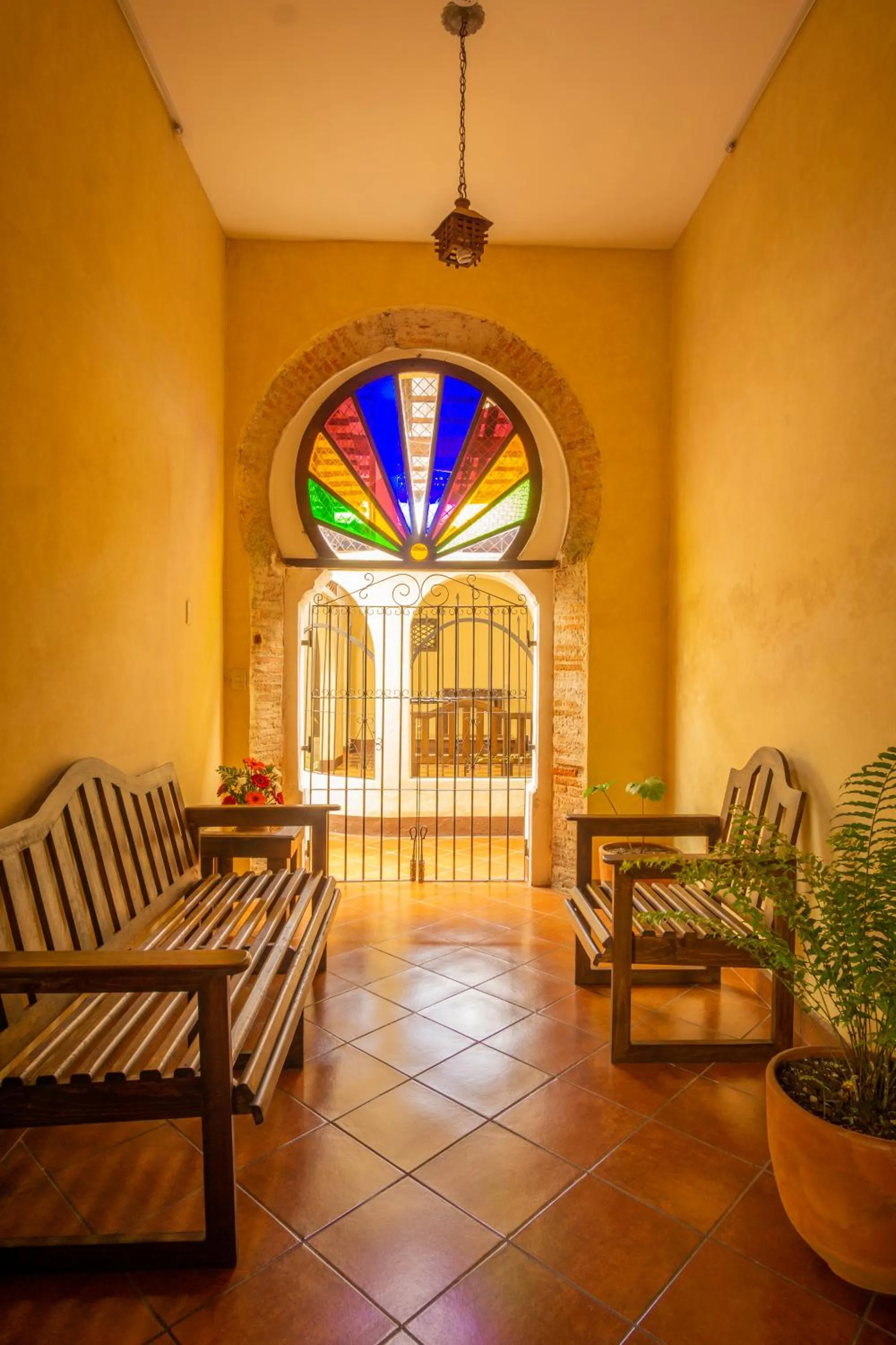 Lobby or reception in Hotel Maya Ik'