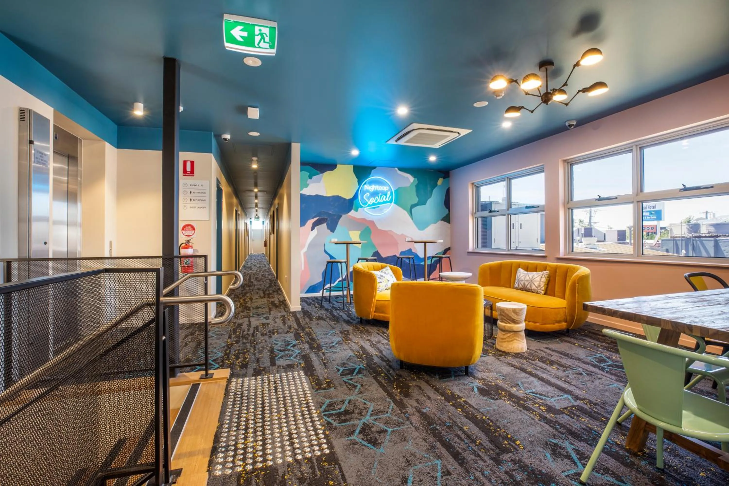 Communal lounge/ TV room in Royal Hotel by Nightcap Social