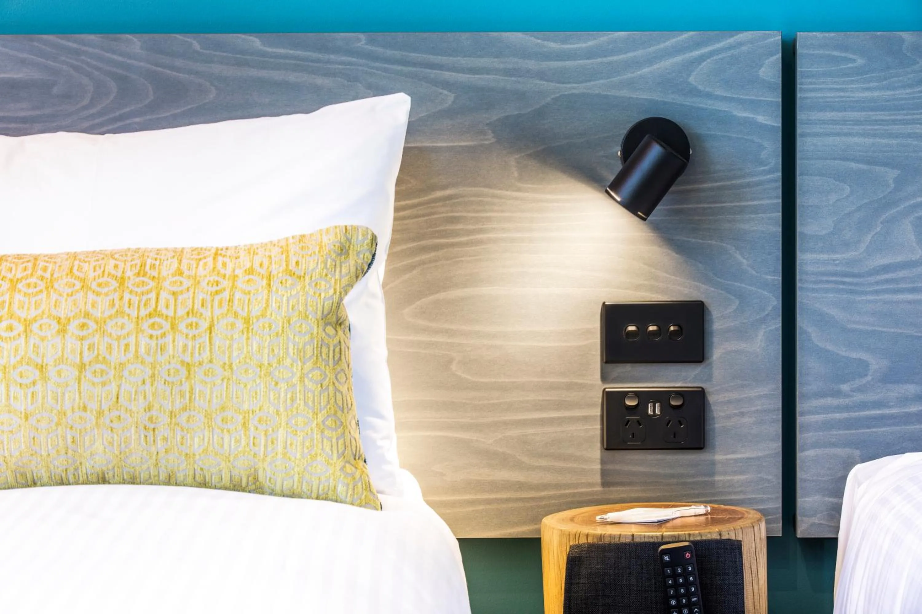 Decorative detail, Bed in Royal Hotel by Nightcap Social