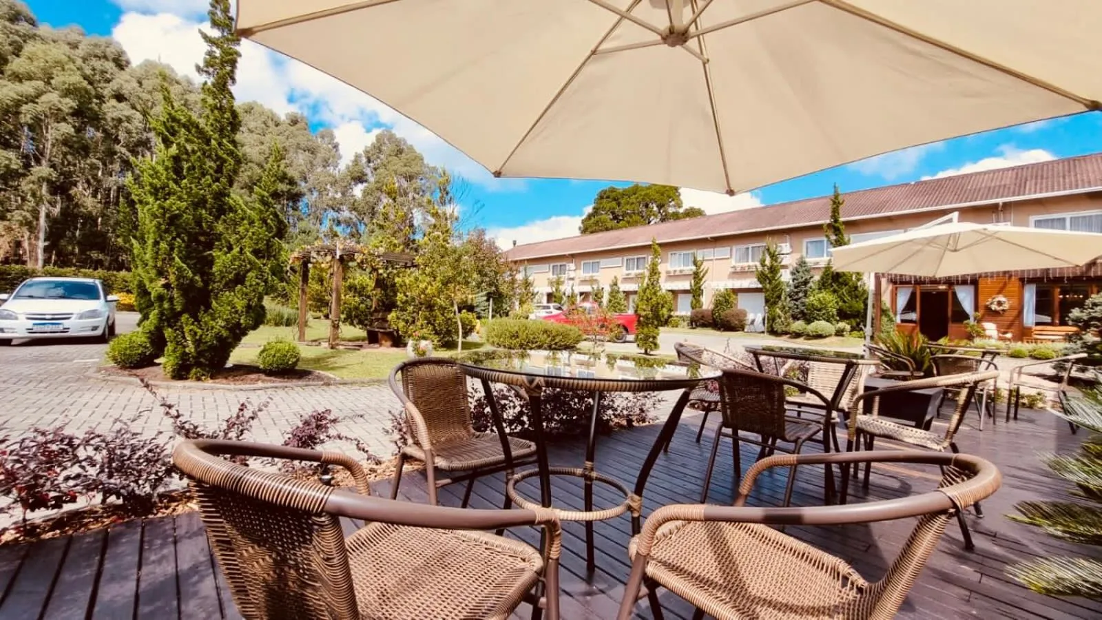 Balcony/Terrace in Pousada Quinta do Vale