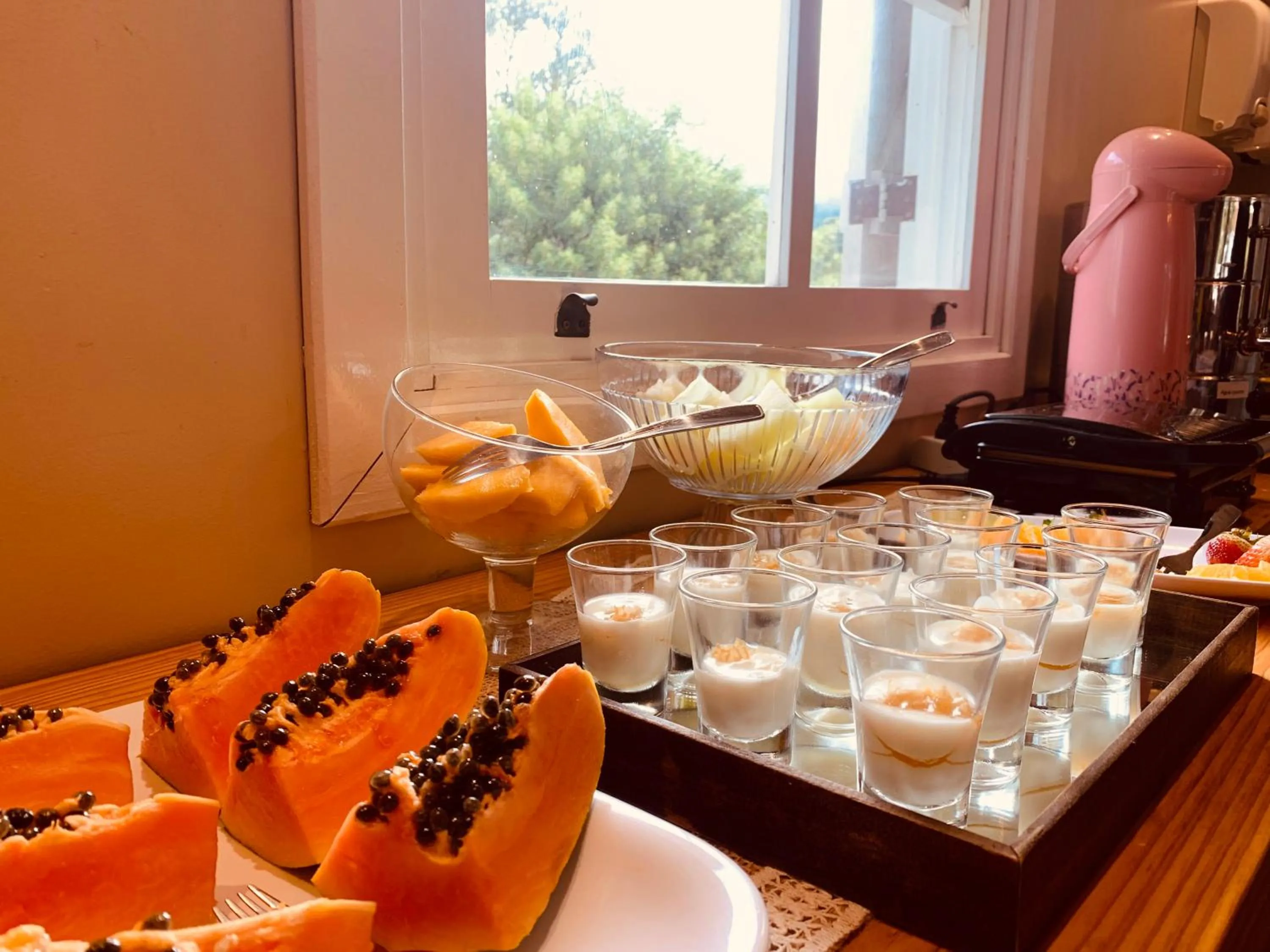 Breakfast in Pousada Quinta do Vale