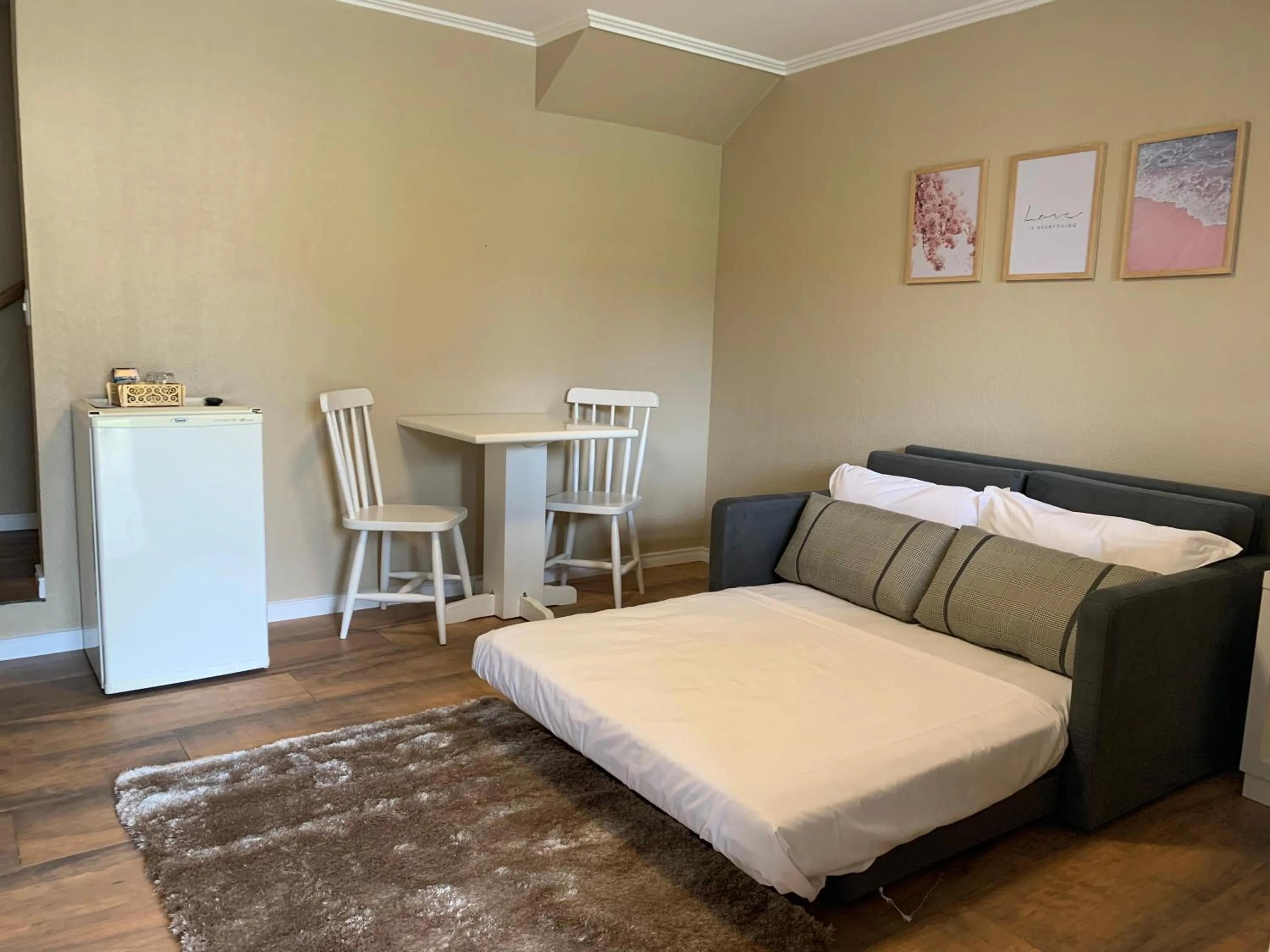 Living room, Bed in Pousada Quinta do Vale
