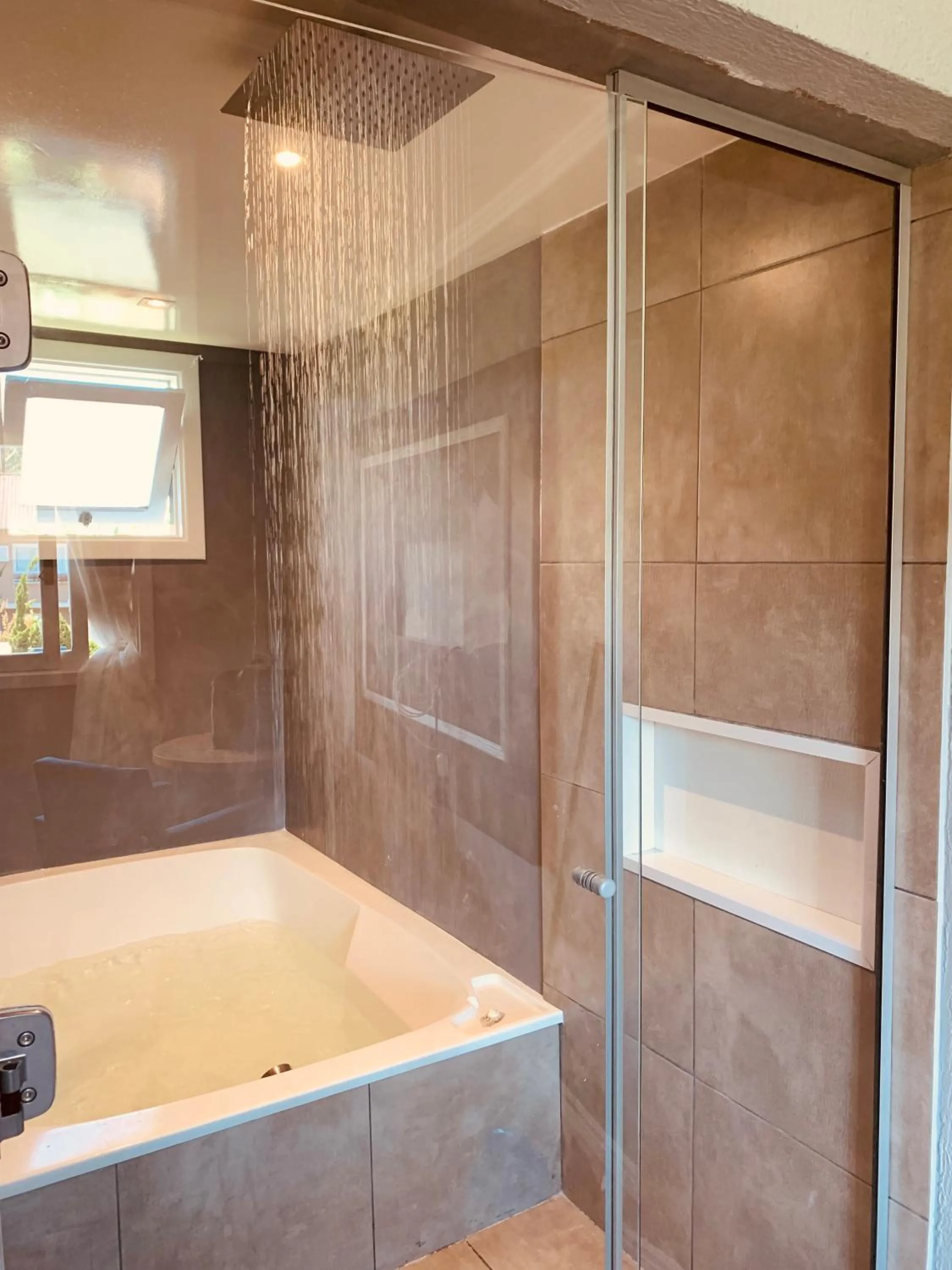 Shower in Pousada Quinta do Vale