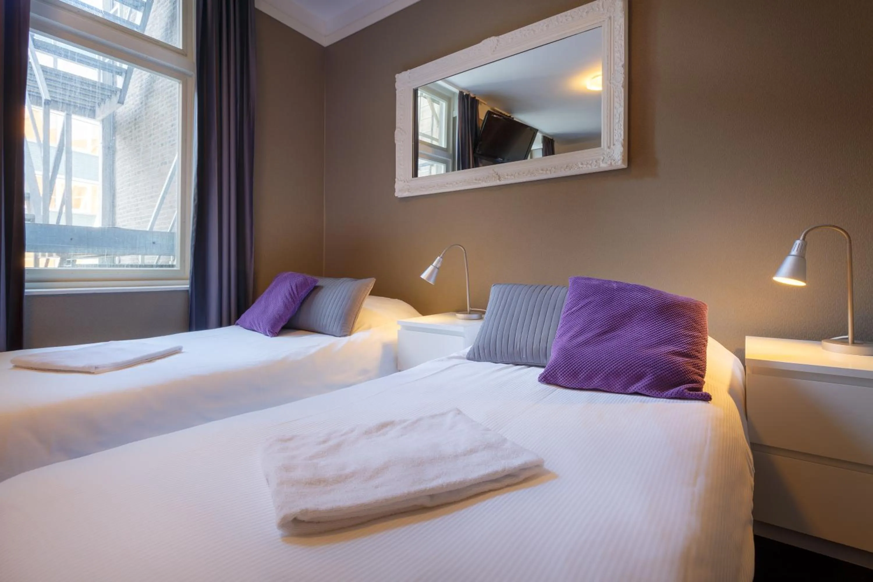 Bed in Hotel Santa Maria