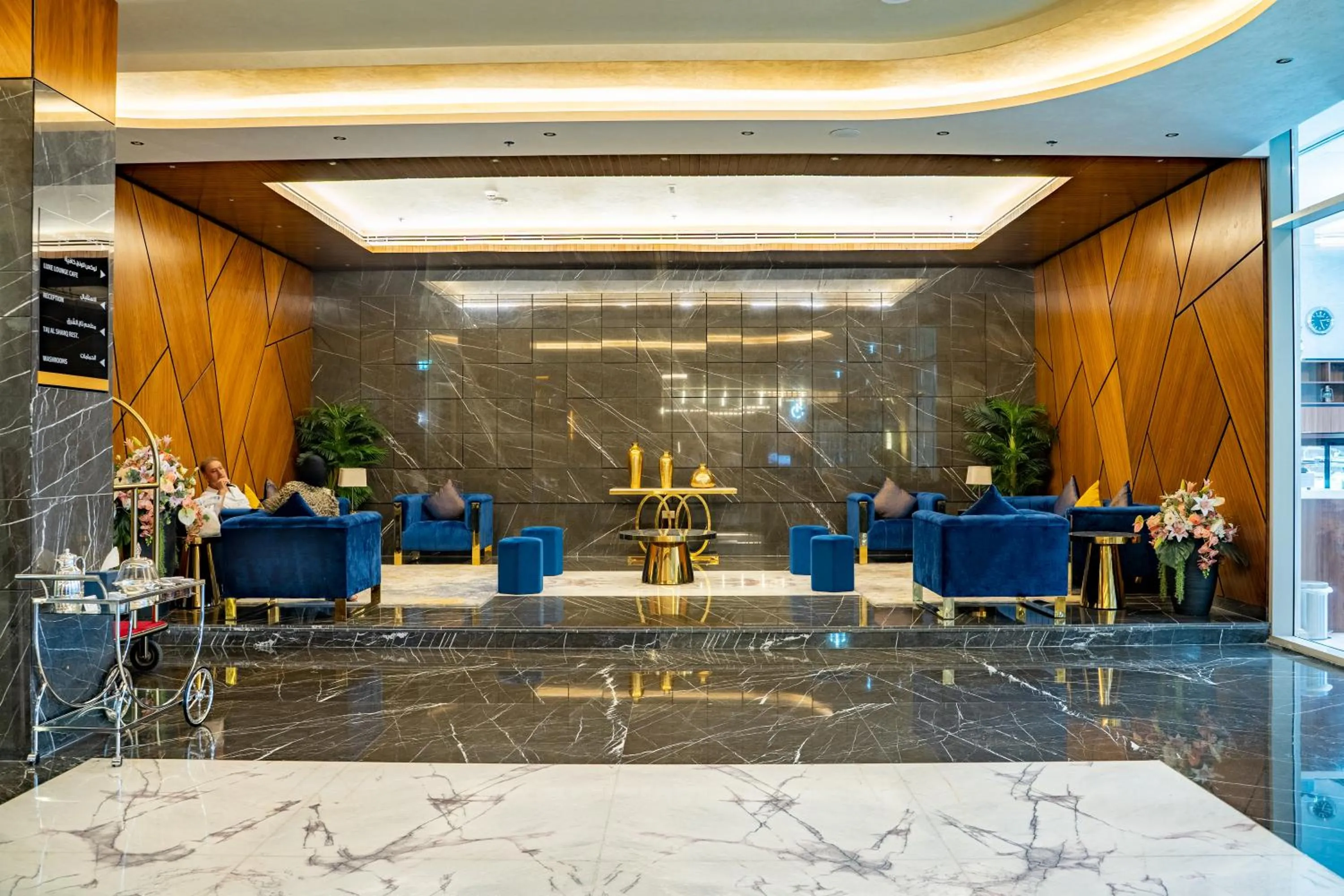 Lobby or reception in Luxe Grand Hotel Apartments