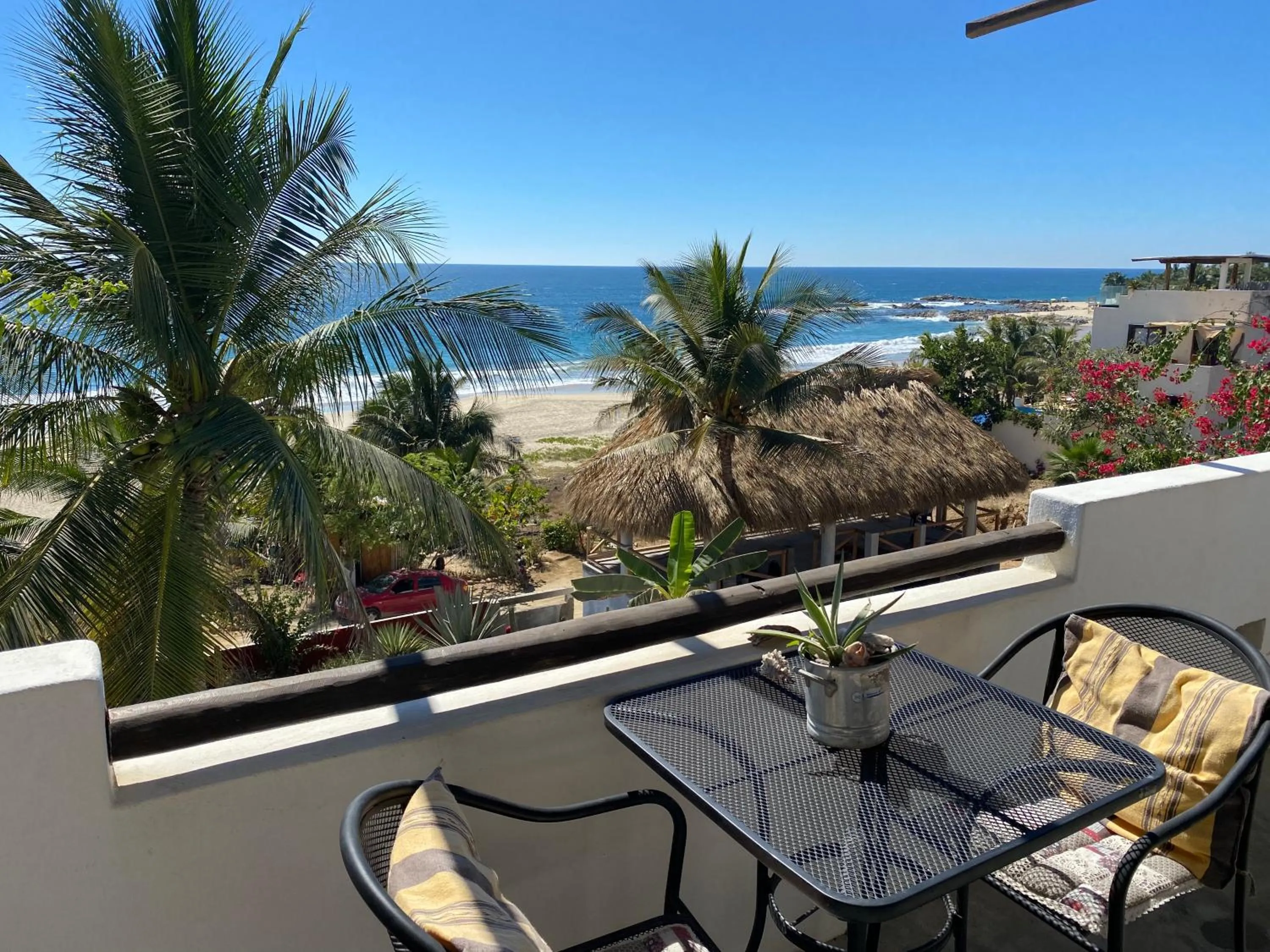 Balcony/Terrace in Beachfront Paradise Boutique Hotel