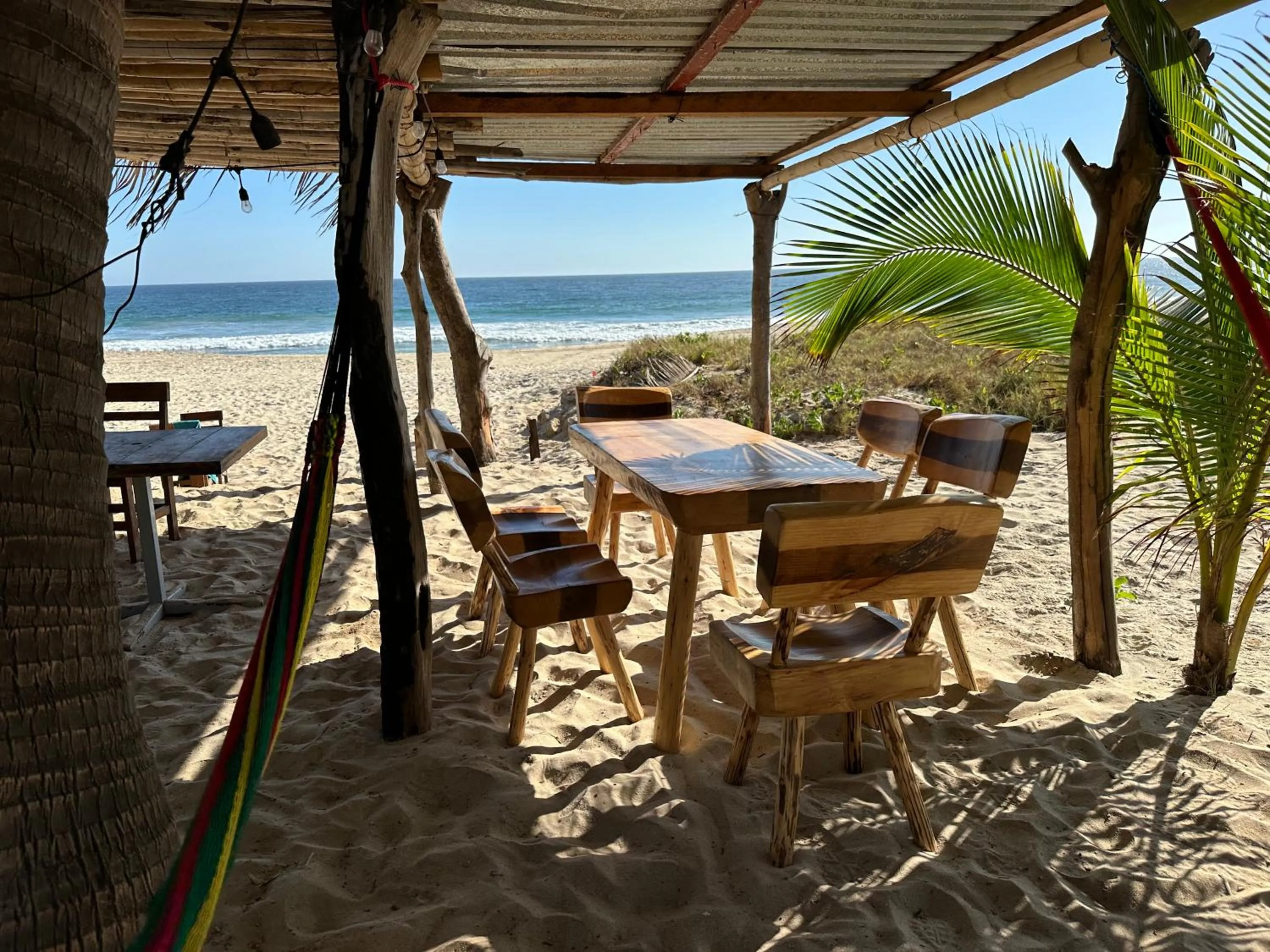 Patio in Beachfront Paradise Boutique Hotel