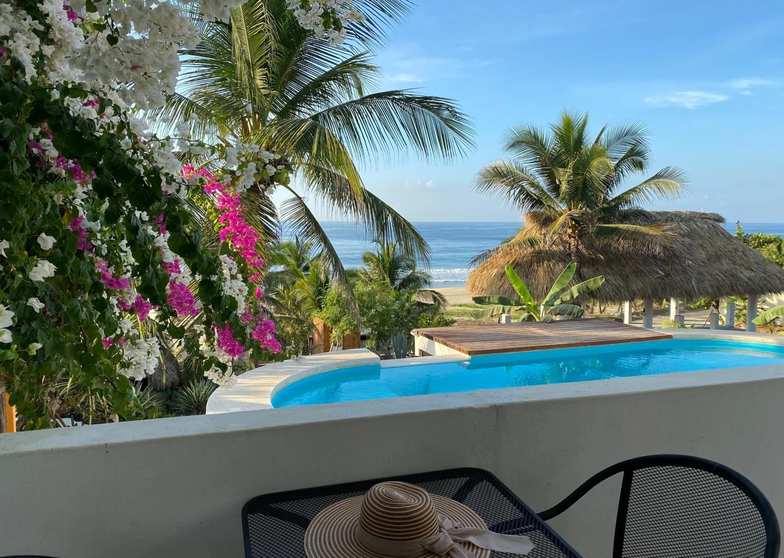 Balcony/Terrace in Beachfront Paradise Boutique Hotel