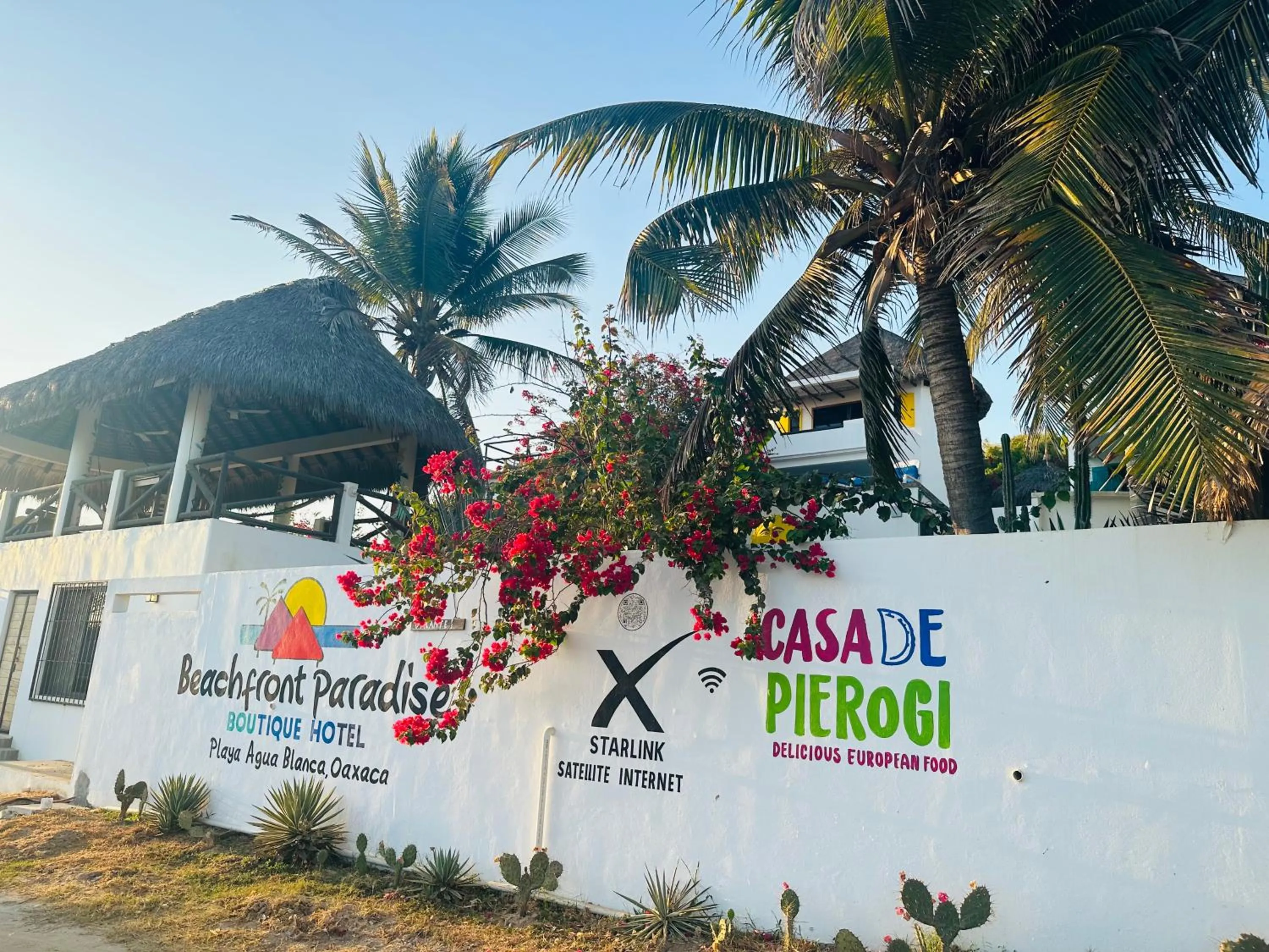 Property building in Beachfront Paradise Boutique Hotel