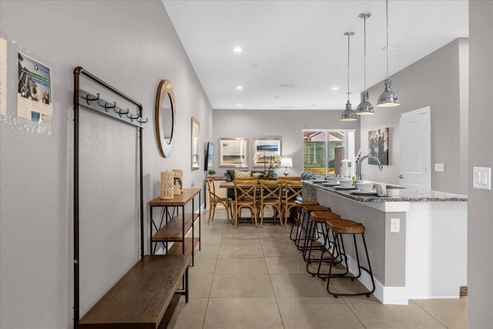 Kitchen or kitchenette in Magical Vacation Home 3 min from Disney